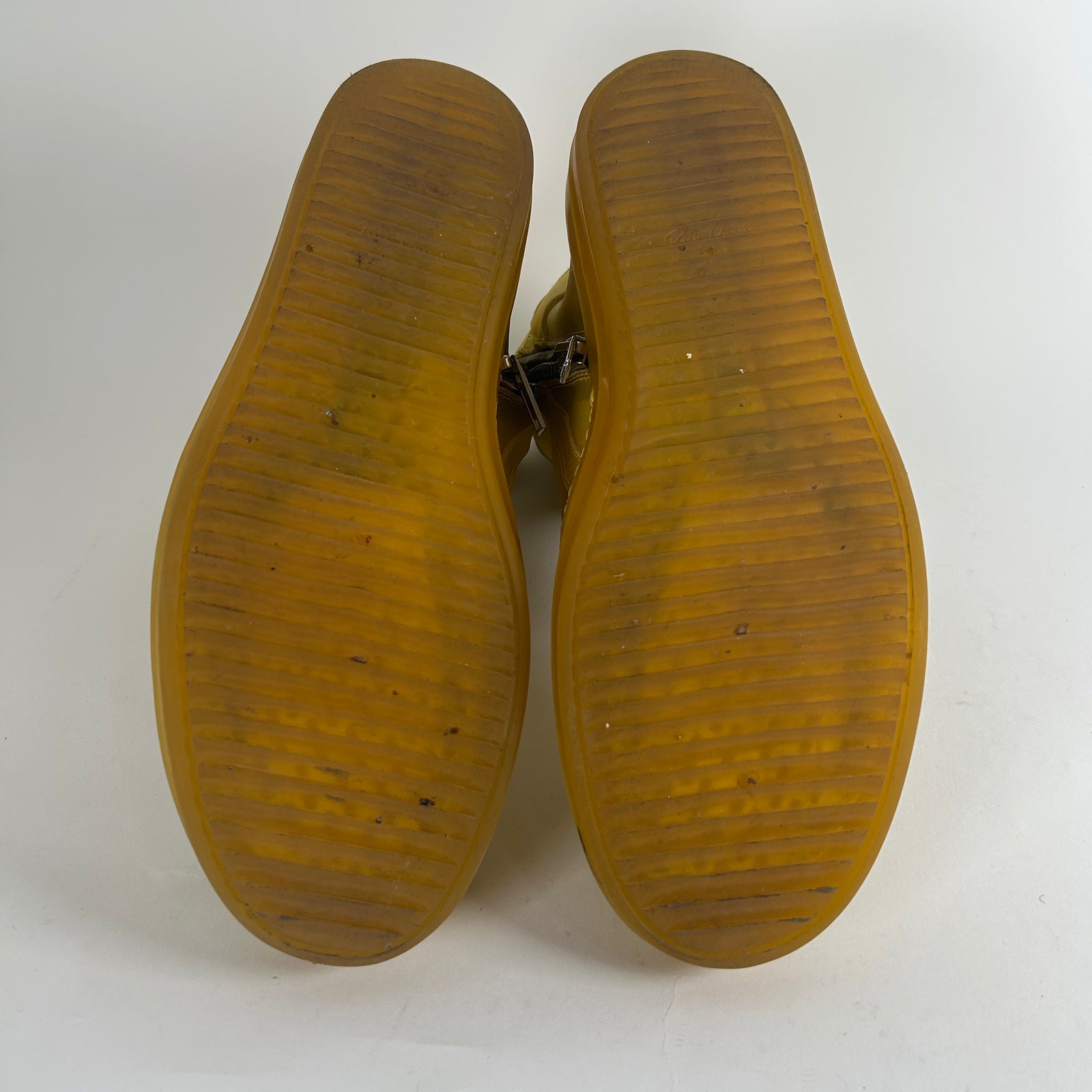 Rick Owens EDFU Lemon Geobaskets Size 45
