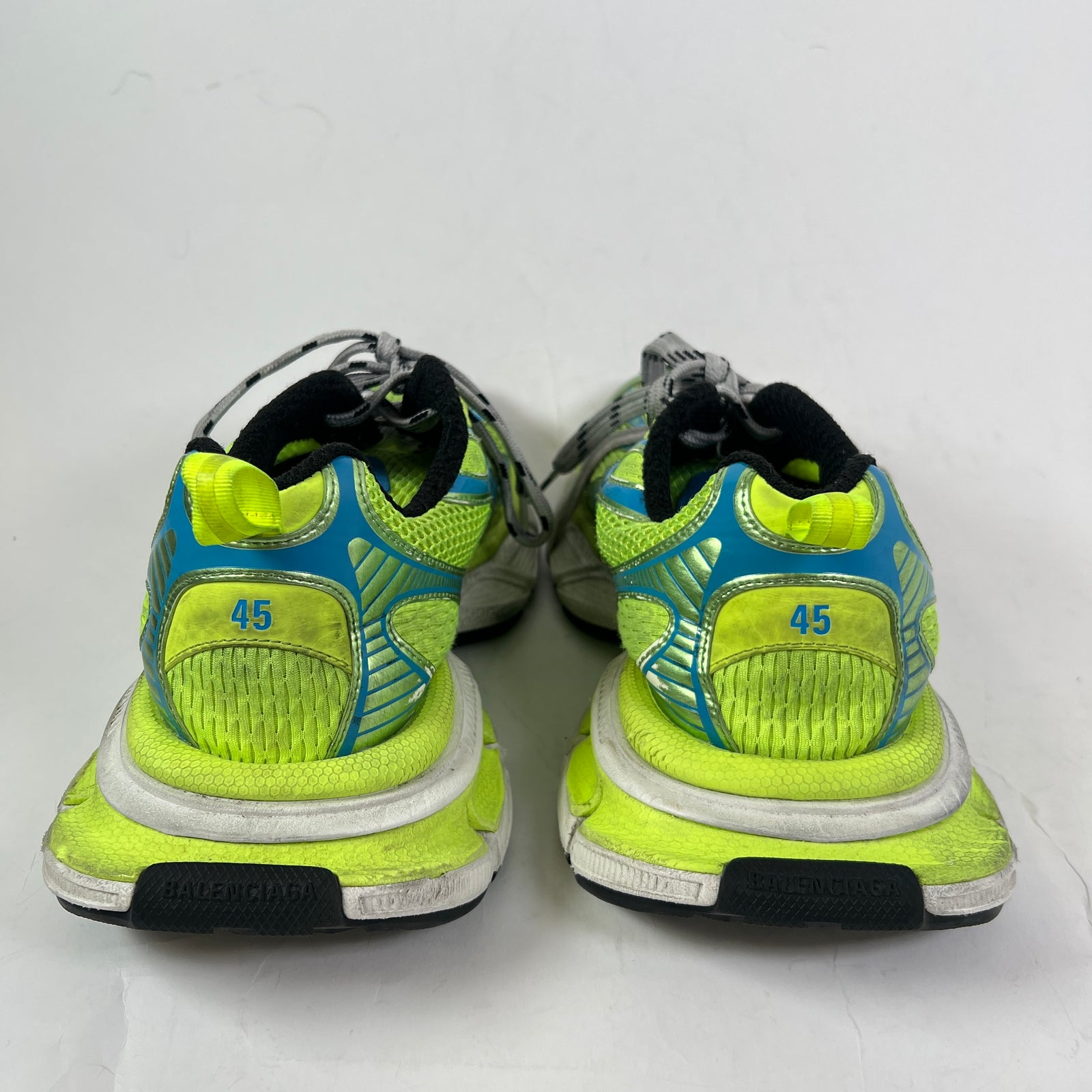 Balenciaga Fluorescent Yellow/Blue 3XL Sneaker Size 45