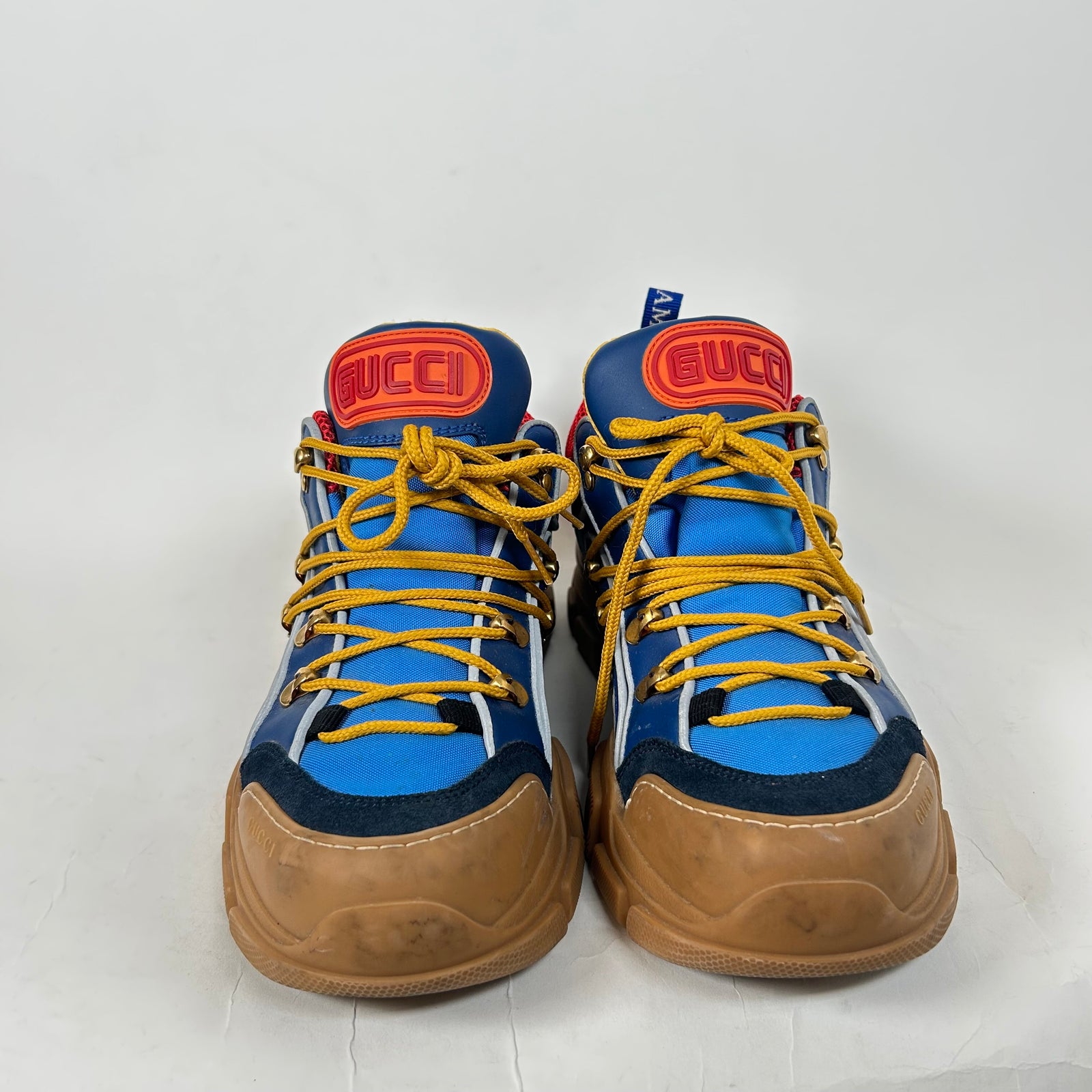 Gucci Blue/Red Flashtrek Sneaker Size GG 8.5