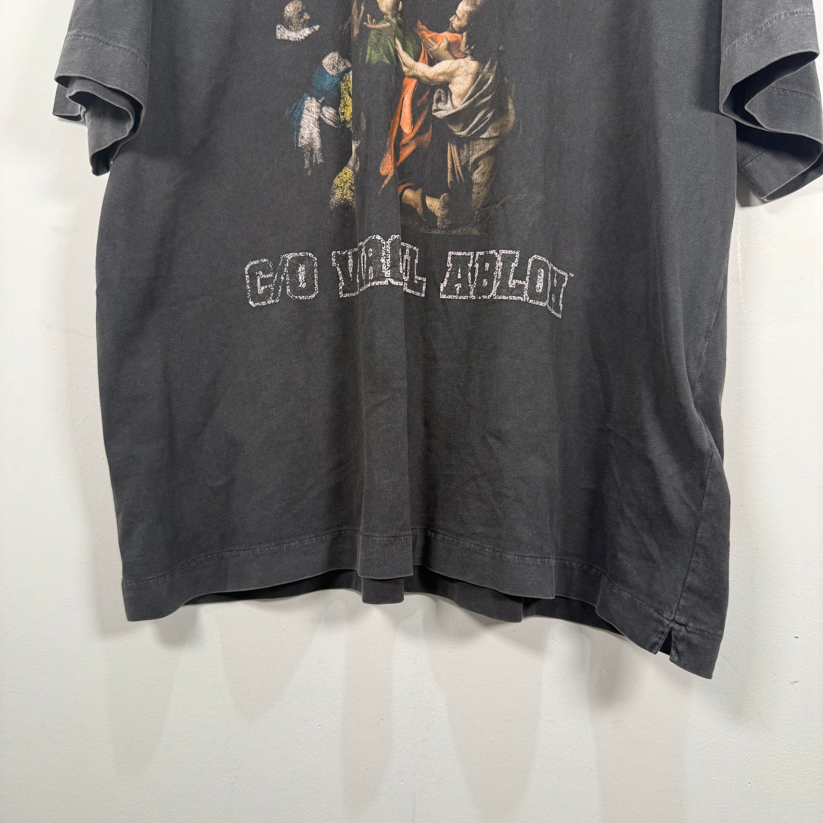 Off-White Grey 'Mary Skate' T-Shirt Size XXL