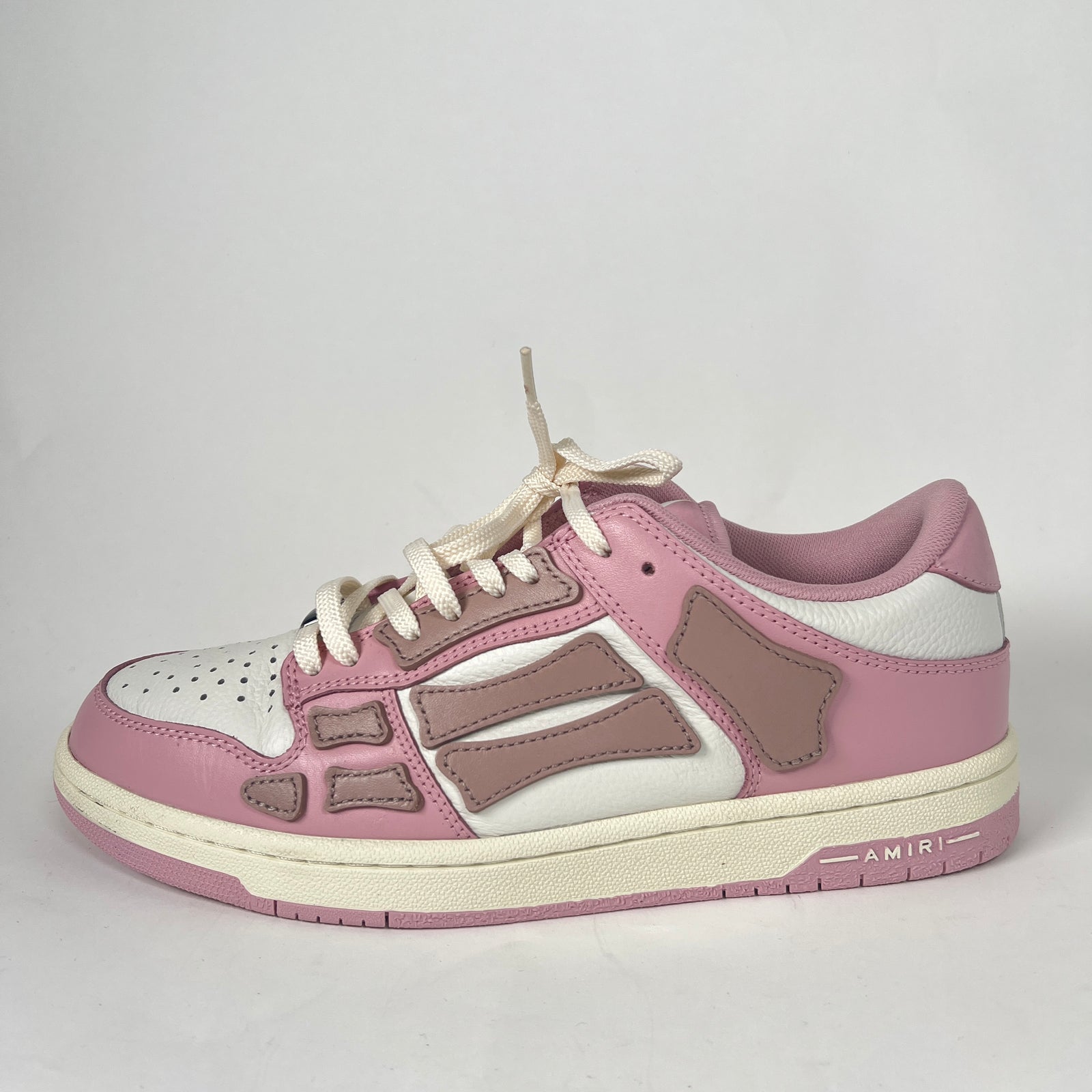 Amiri Pink Skel Low-Top Sneaker Size 42