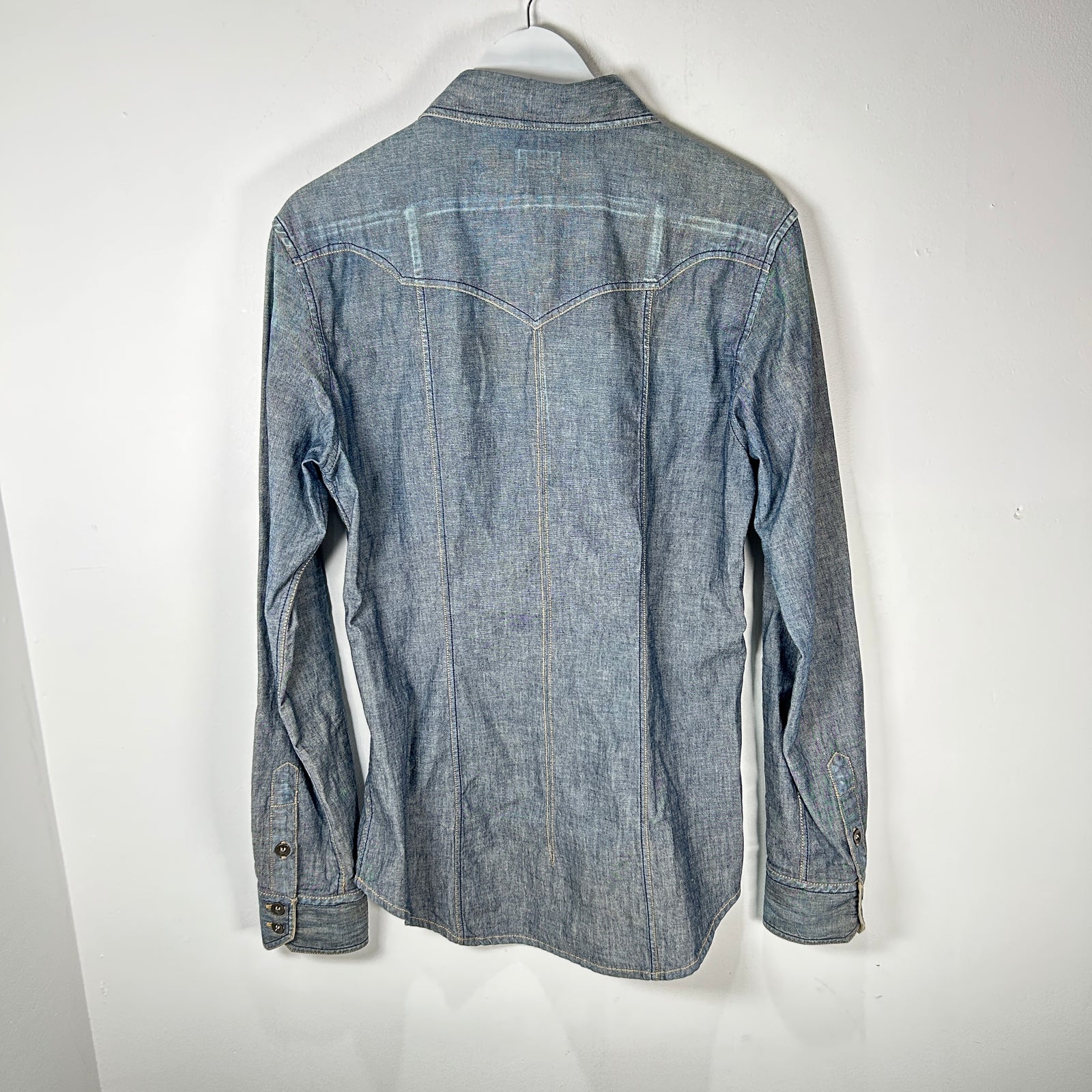 Dolce Gabbana Western Denim Shirt Size M