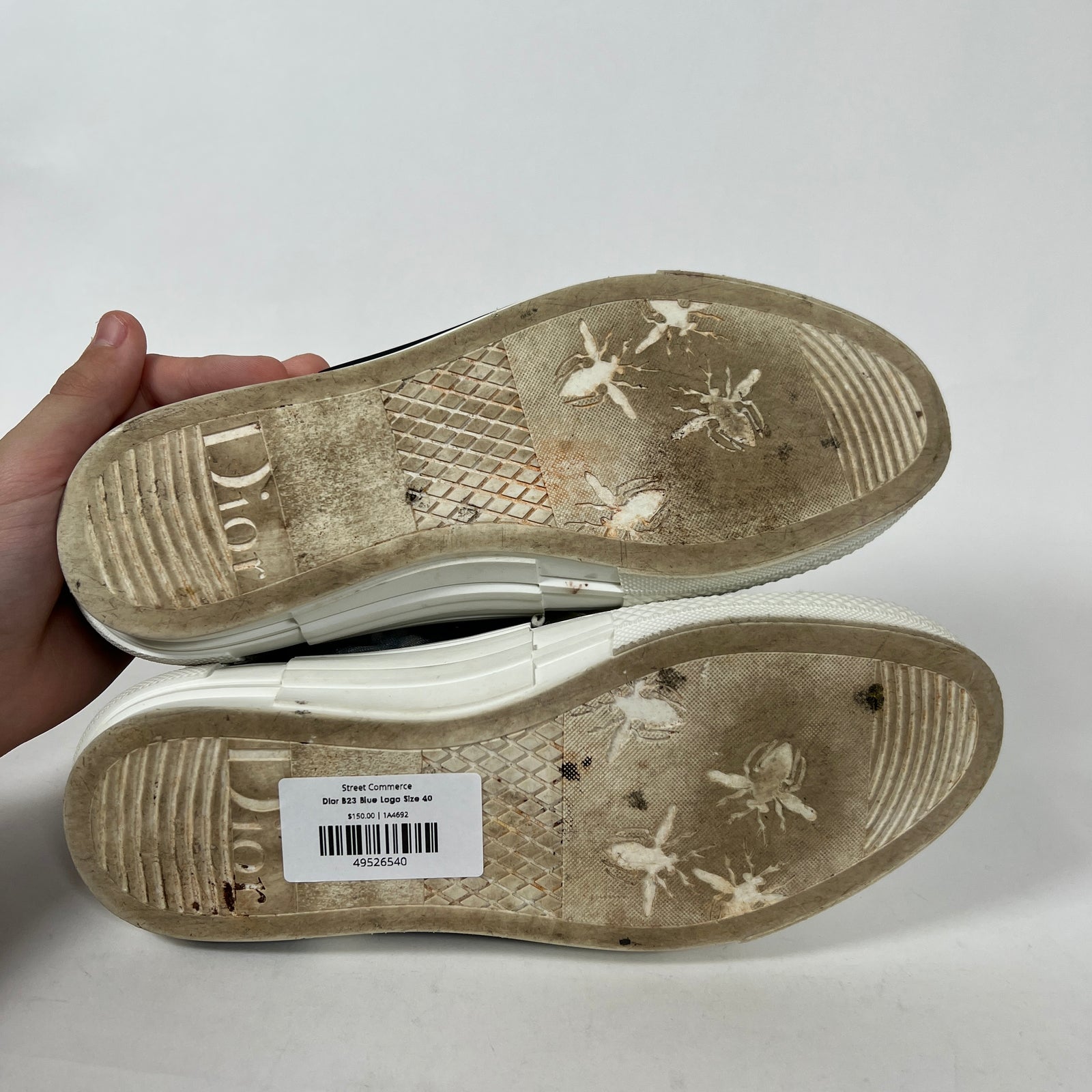 Dior B23 Blue Logo Size 40