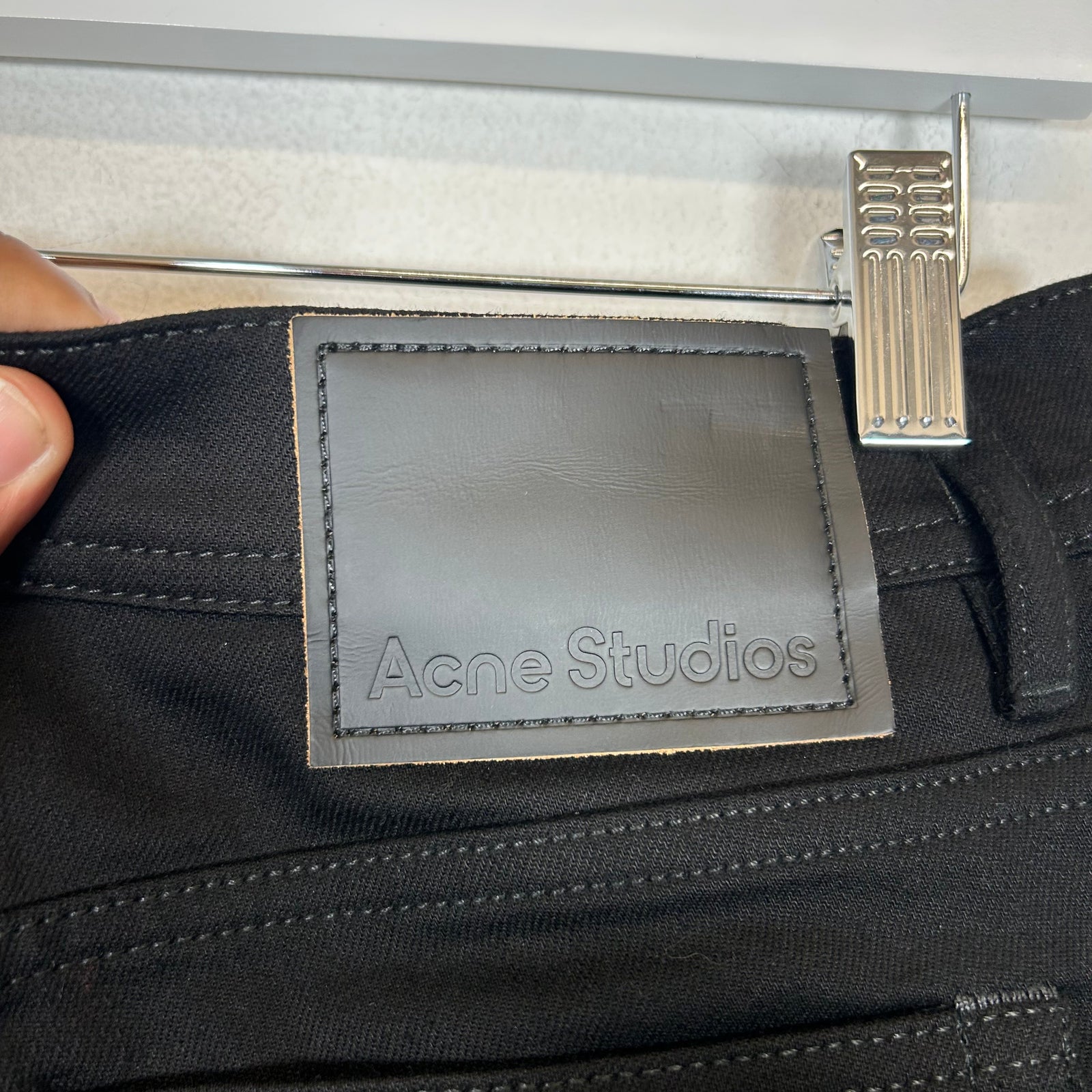 Acne Black Denim Jeans Size 32