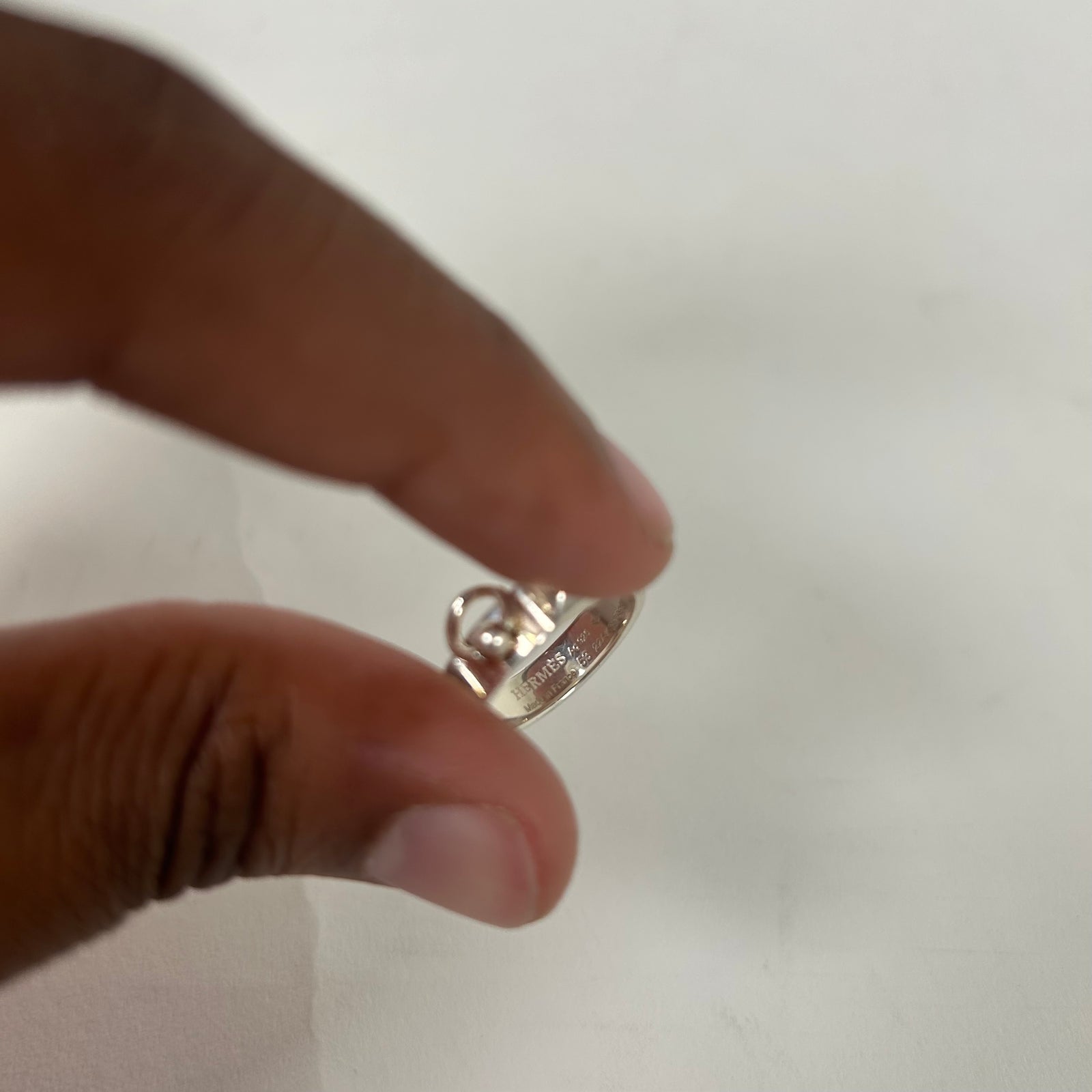 Hermes Collier de Chien Ring Size 6