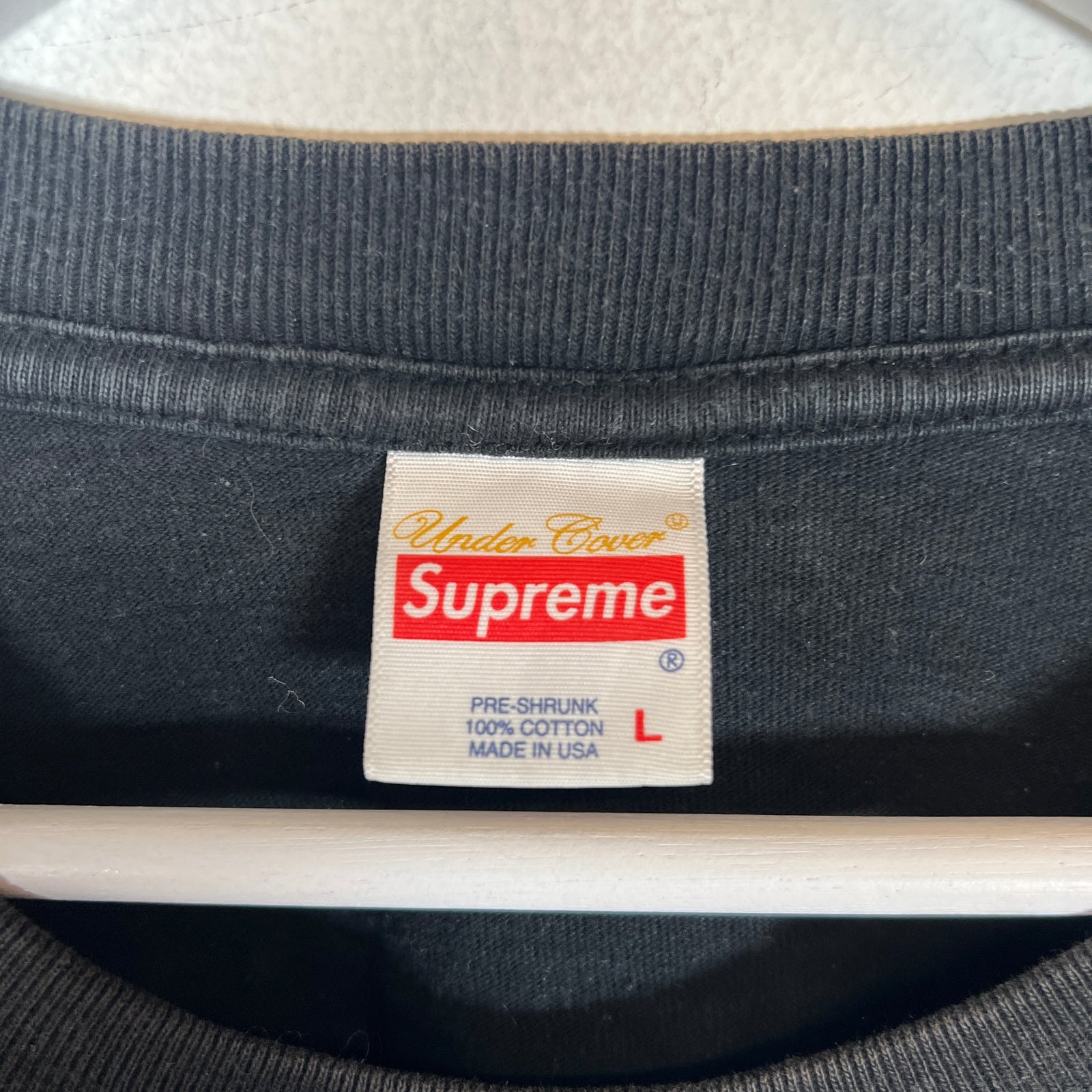 Supreme x Undercover Black Seven Samurai T-Shirt Size L