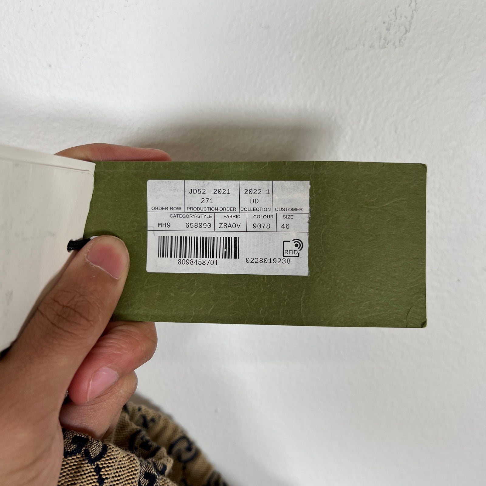 Gucci GG Monogram Canvas Pants Size 30