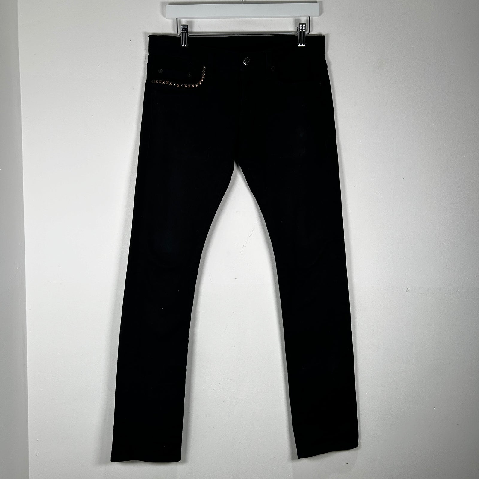 Hysteric Glamour Black Studded Sample Jeans Size 32