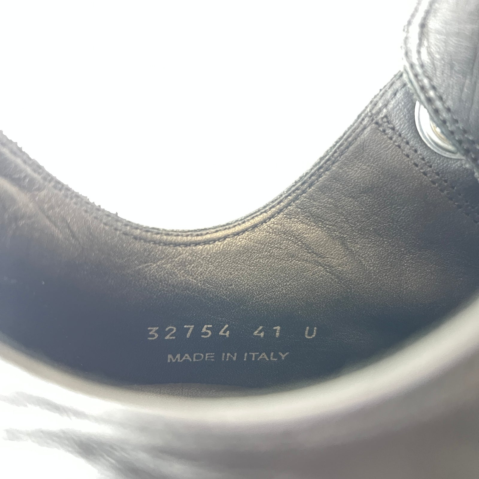 Rick Owens Mainline Jumbo Lace Low-Top Ramones