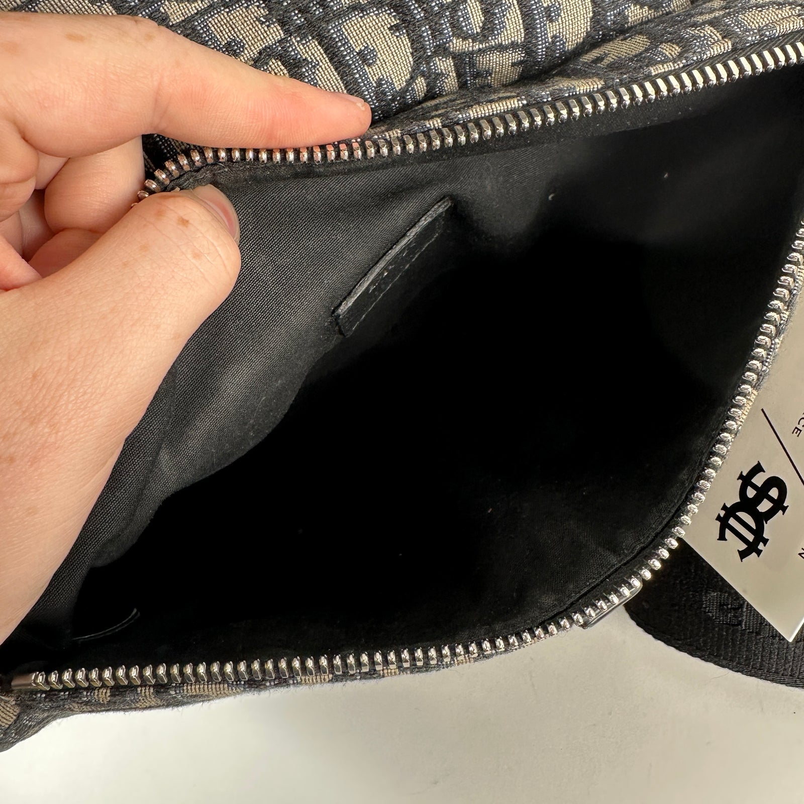 Dior Mens Oblique Saddle Crossbody Bag