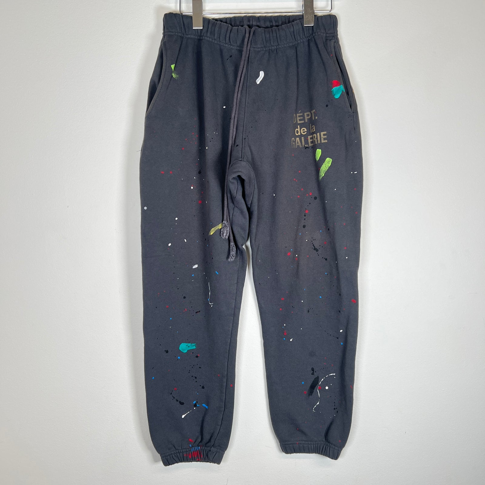 Gallery Dept Paint Splatter Cuffed Sweatpants Size M