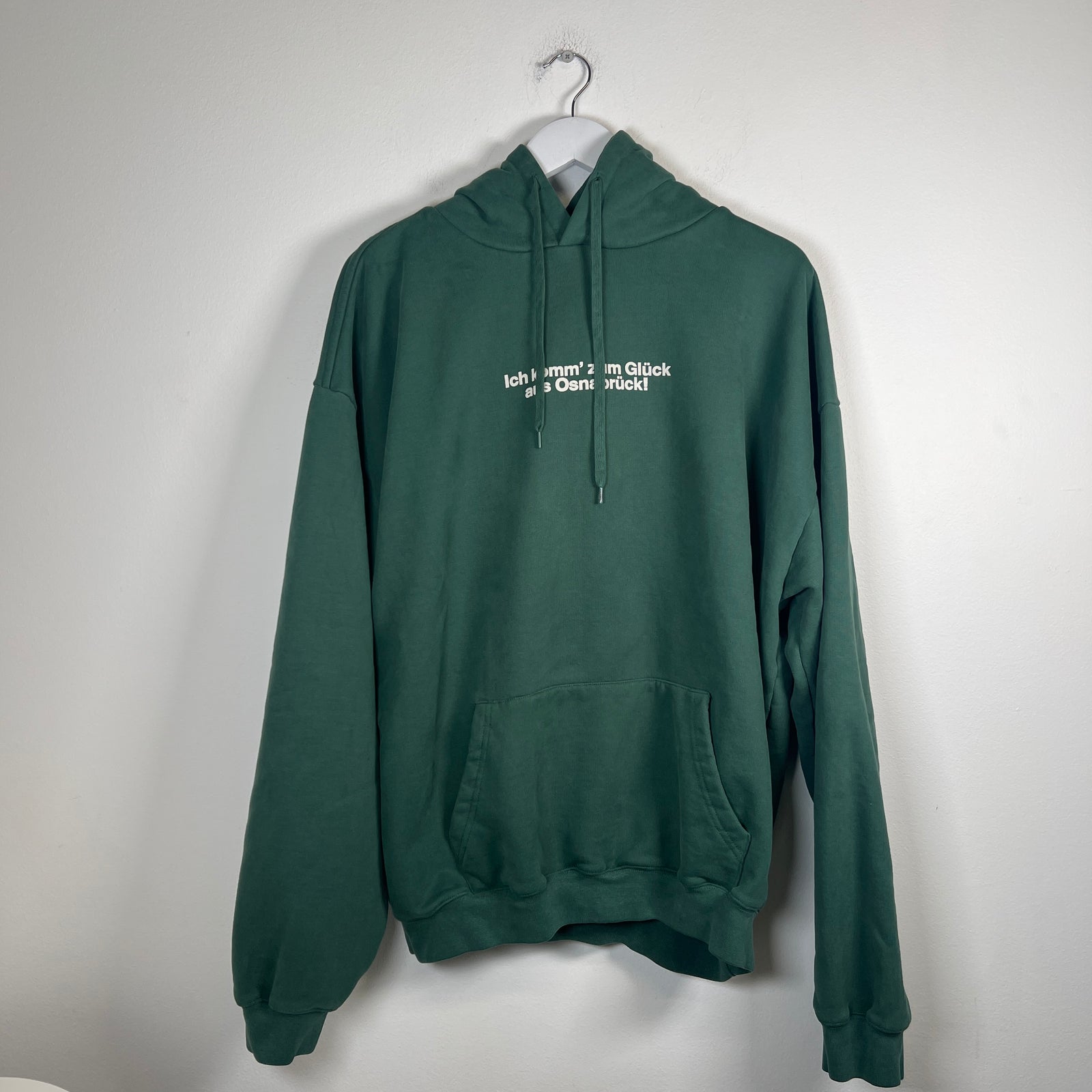 Vetements Green Tourist AW18 Hoodie Size XL