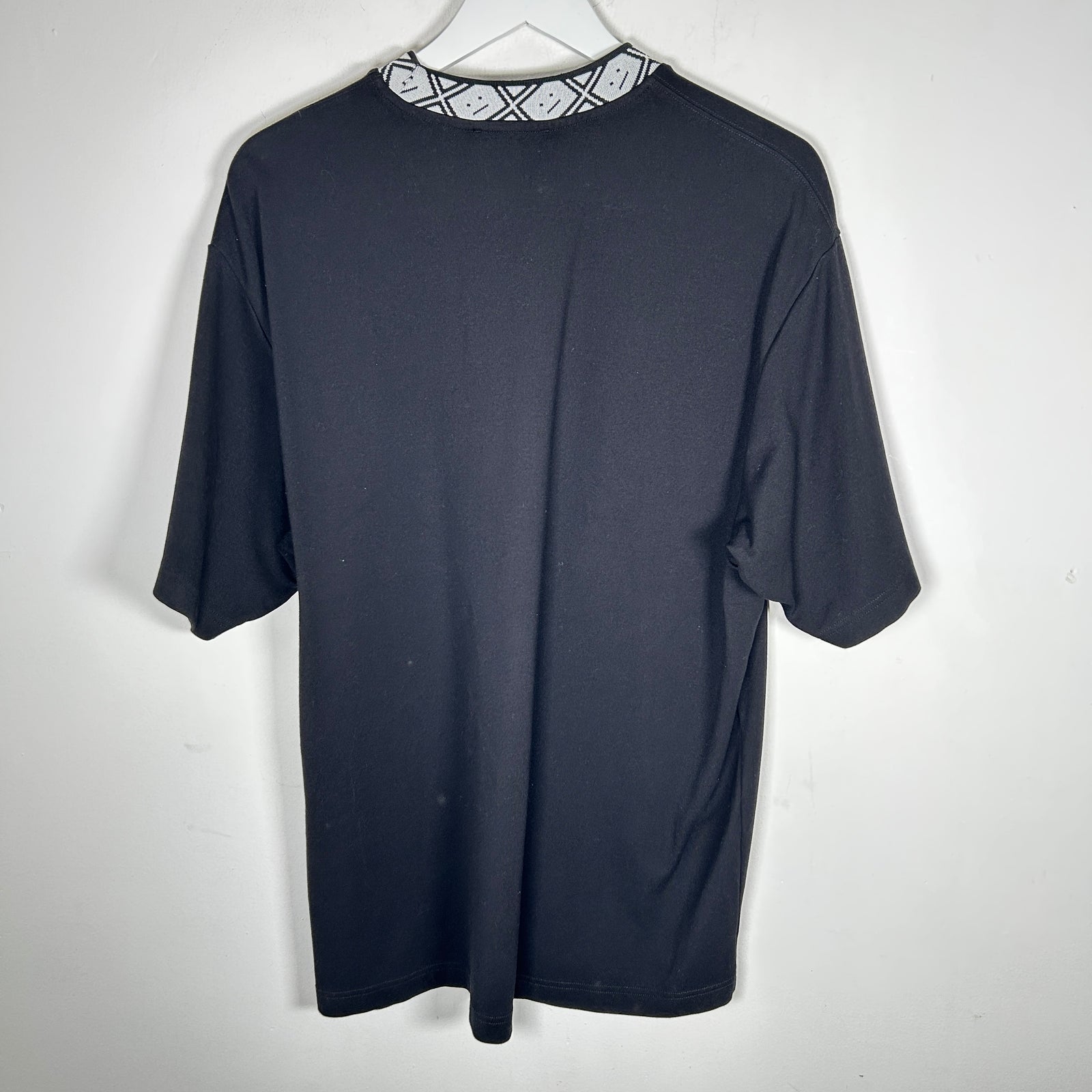 Acne Studios Neck Logo Black T-Shirt Size S