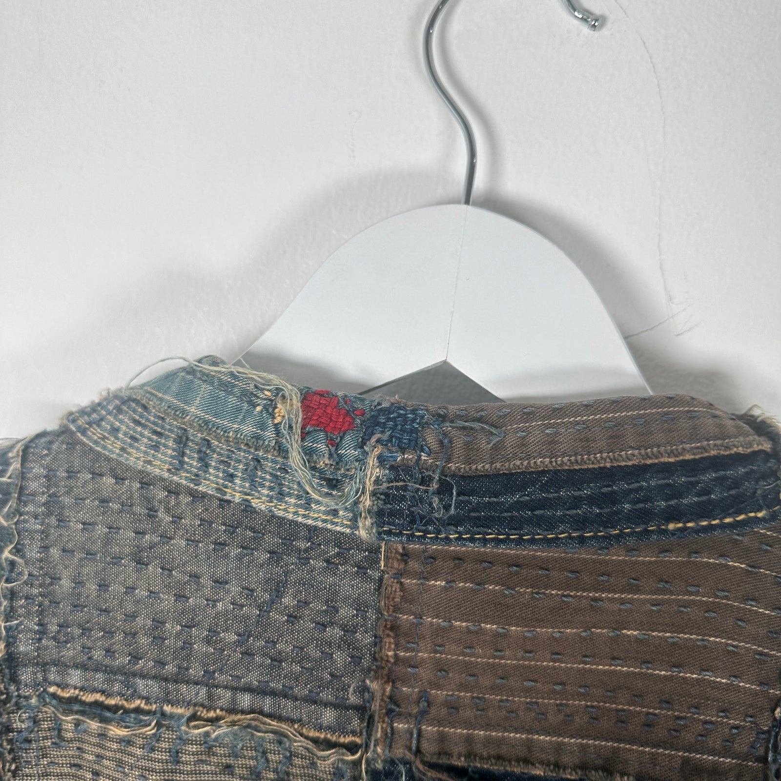 Kapital Boro Wool Lined Denim Jacket Size 3