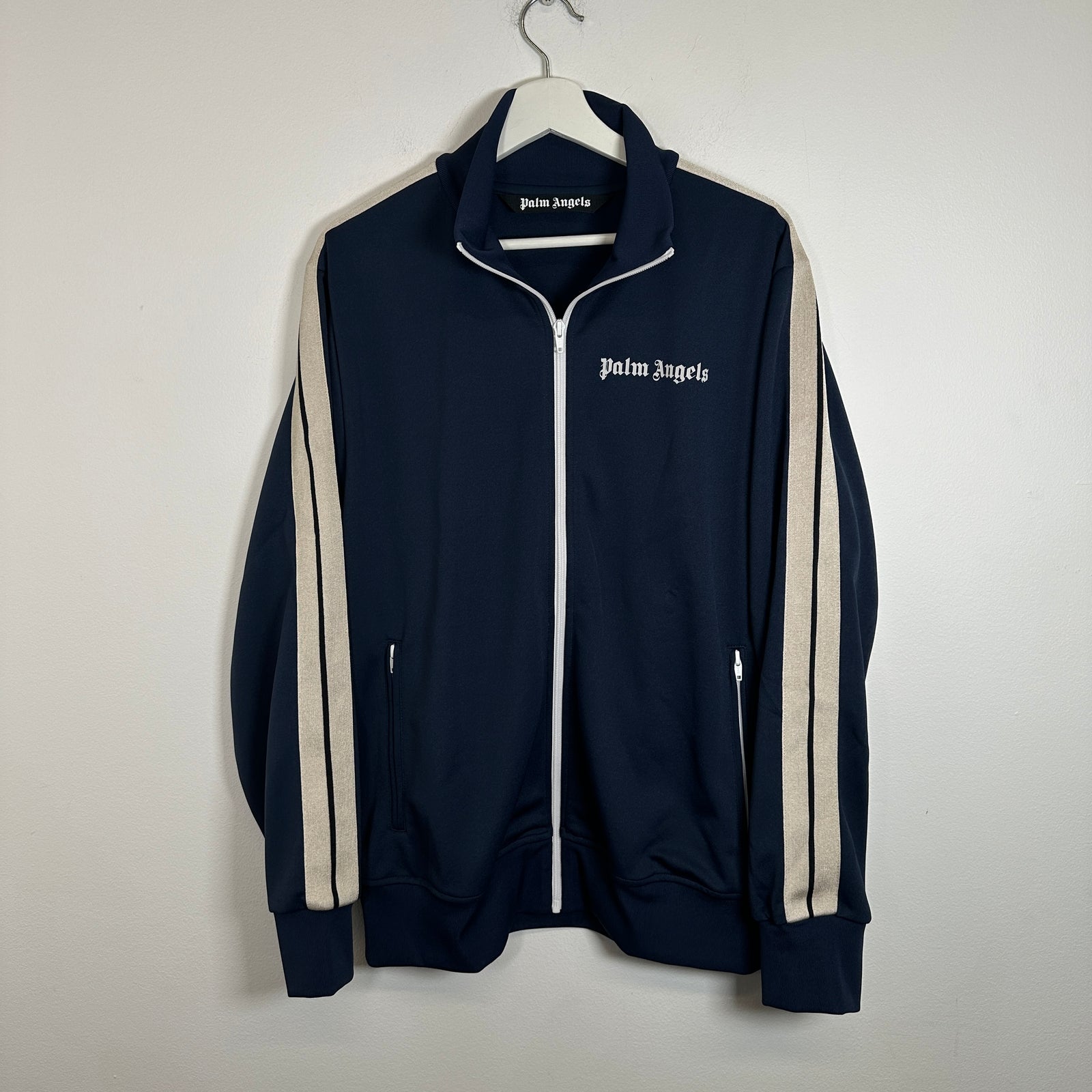 Palm Angels Navy Track Jacket Size 2XL