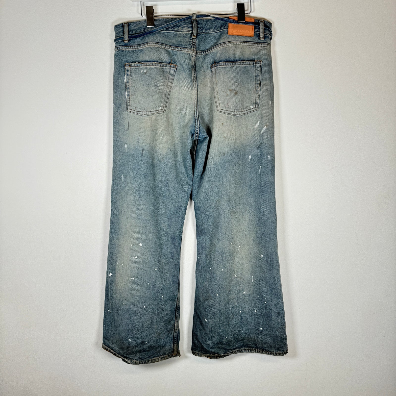 Acne Studios Super Baggy Fit Painter Jeans Size 38