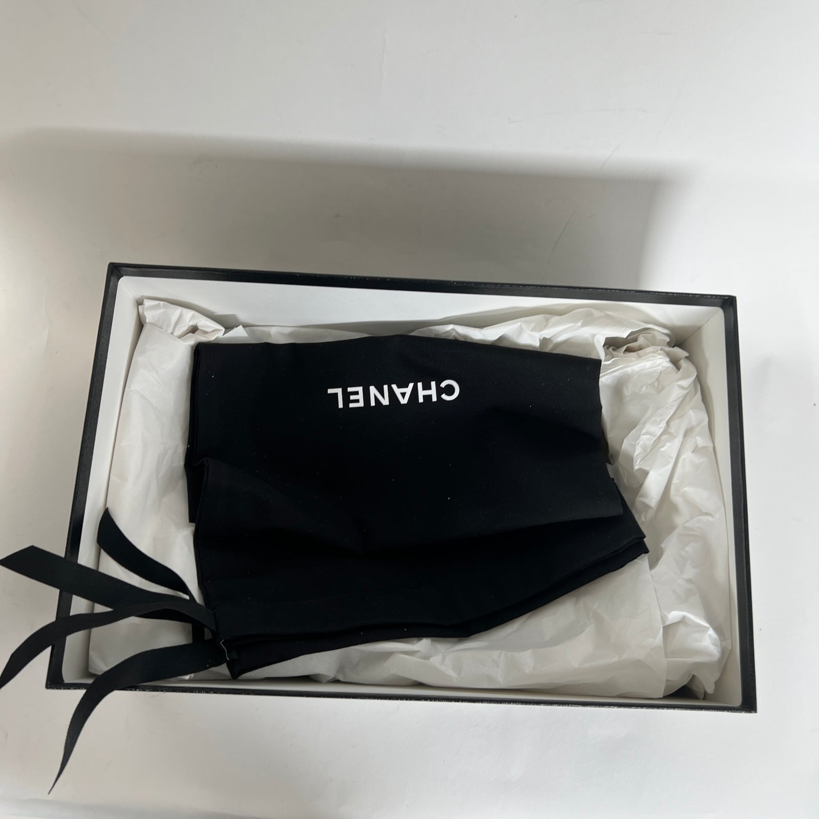 Chanel White CC Sneakers 41.5