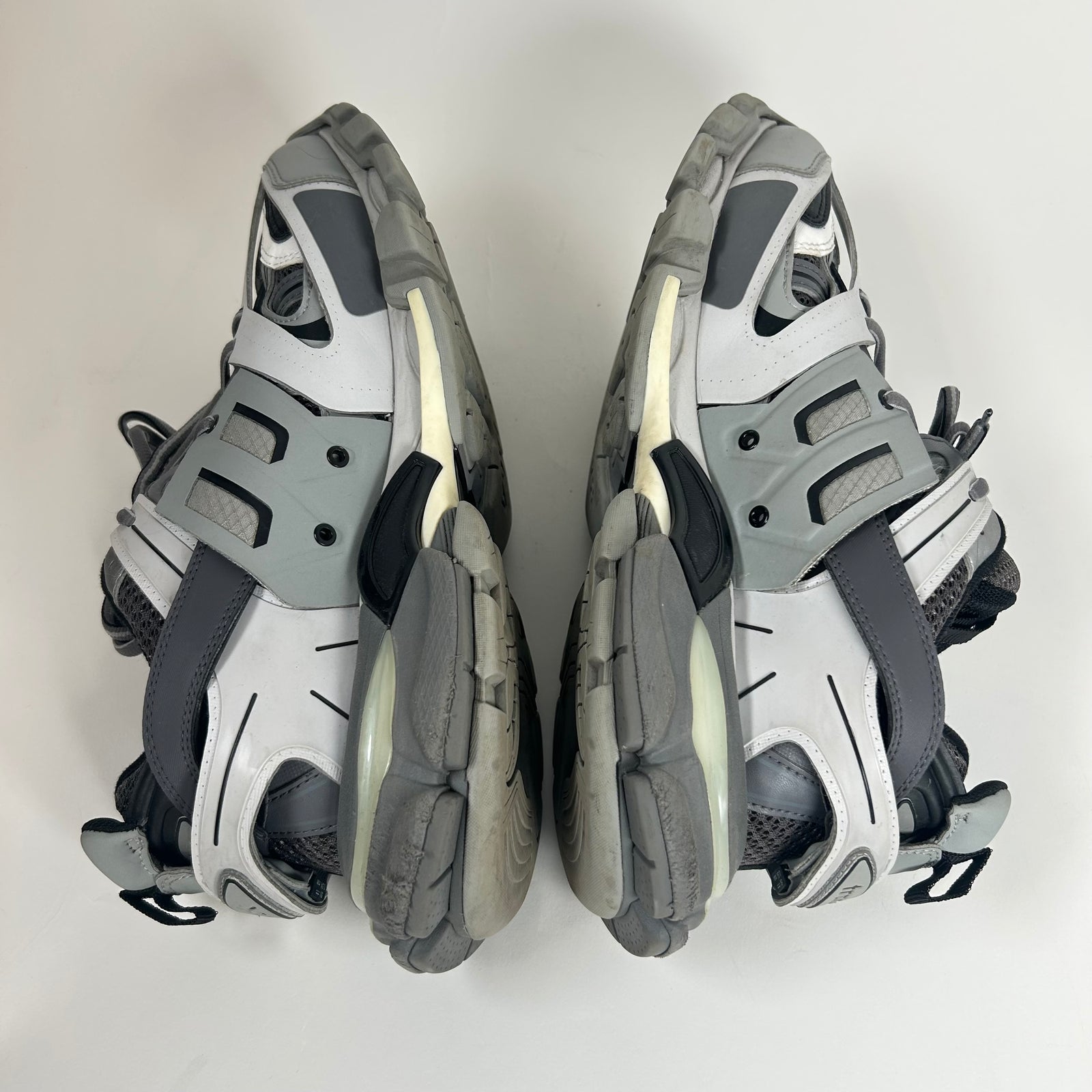 Balenciaga Grey LED Track Sneakers Size 41