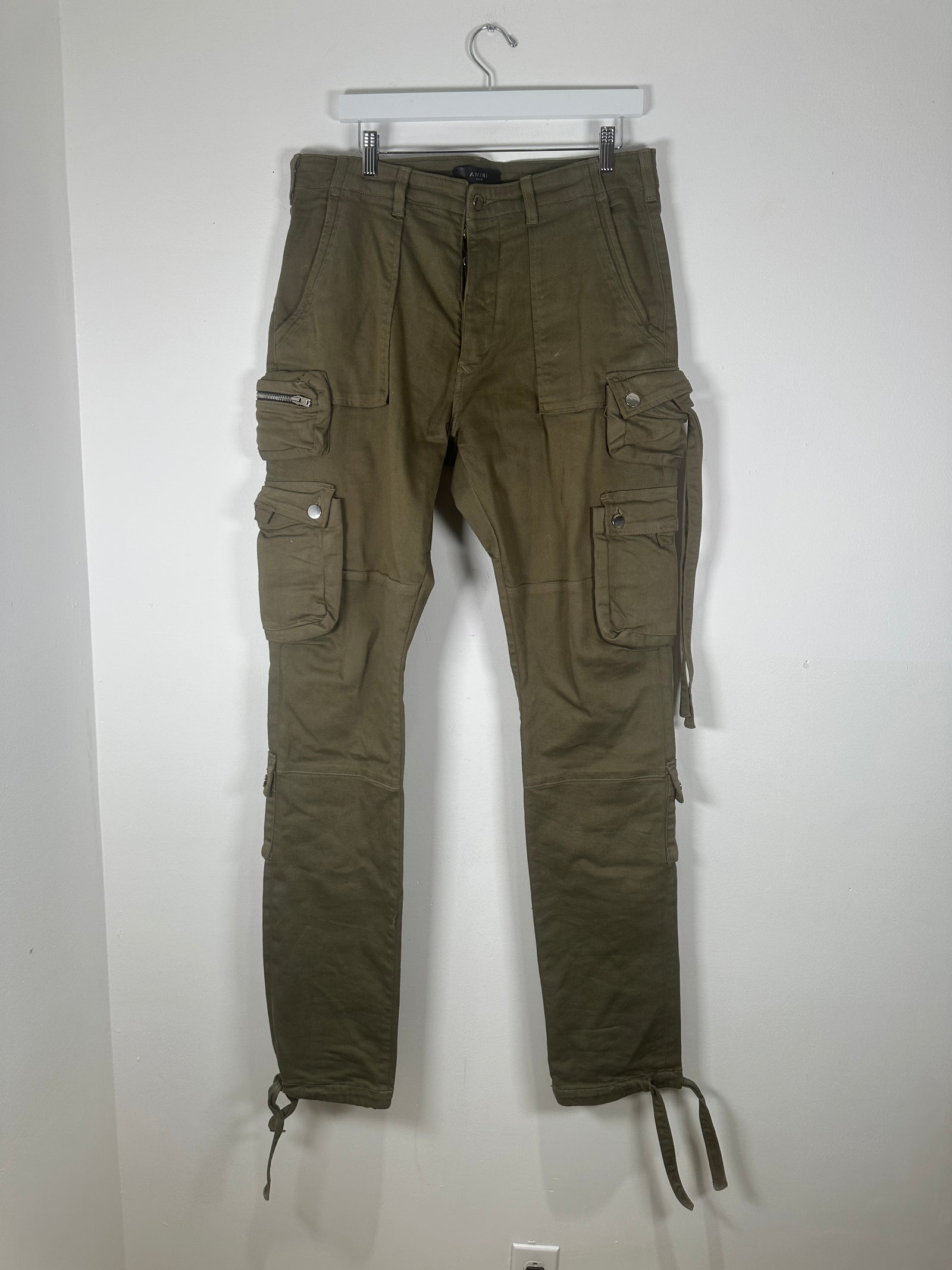 Amiri Green Cargo Pants Size 34