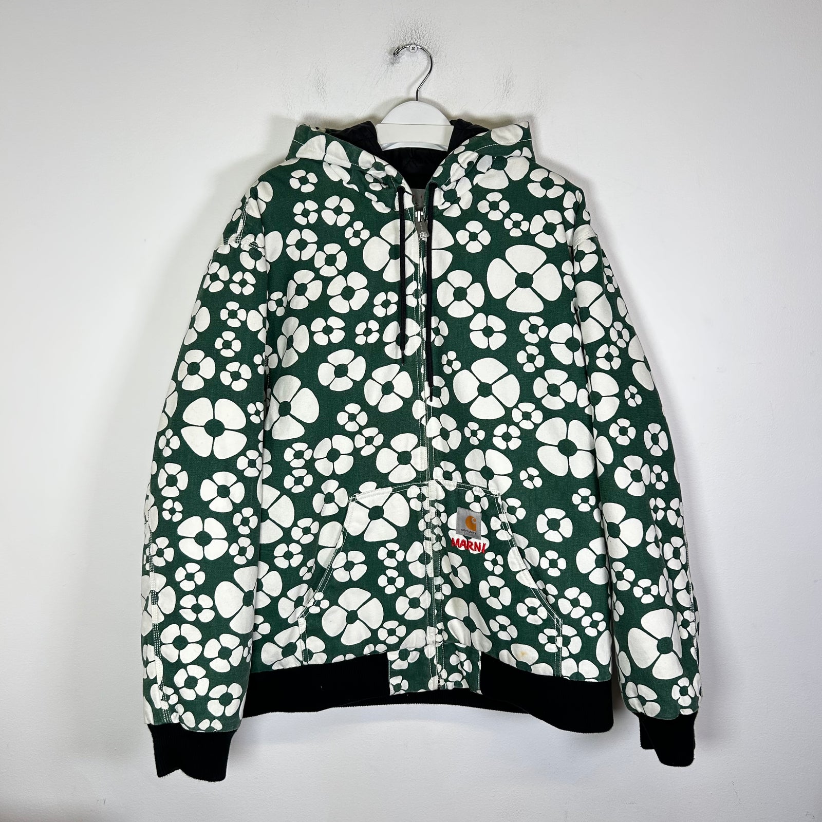 Marni x Carhartt WIP Green Floral Jacket Size XXL