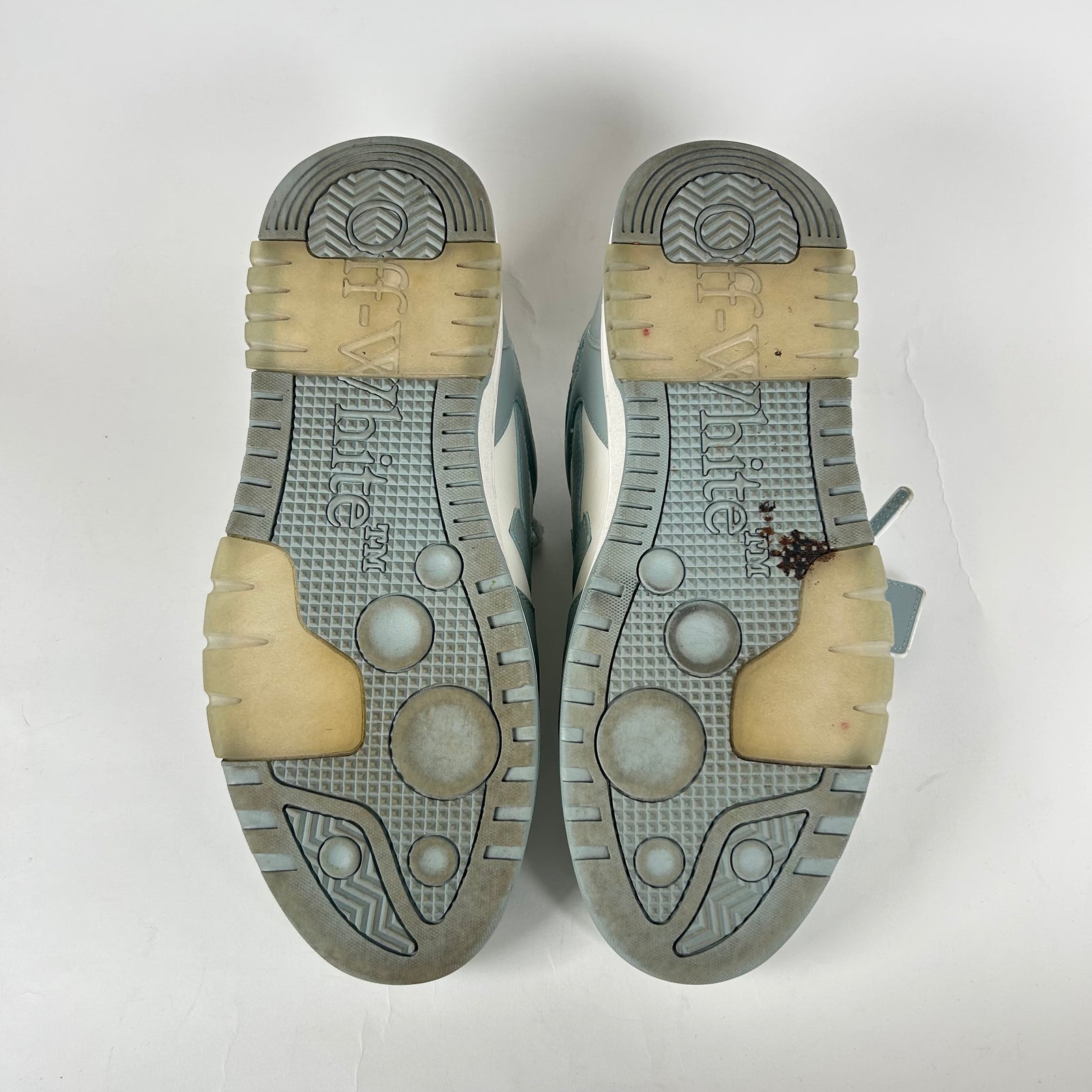 Off-White Greyish Blue Out Of Office Sneaker Size 44