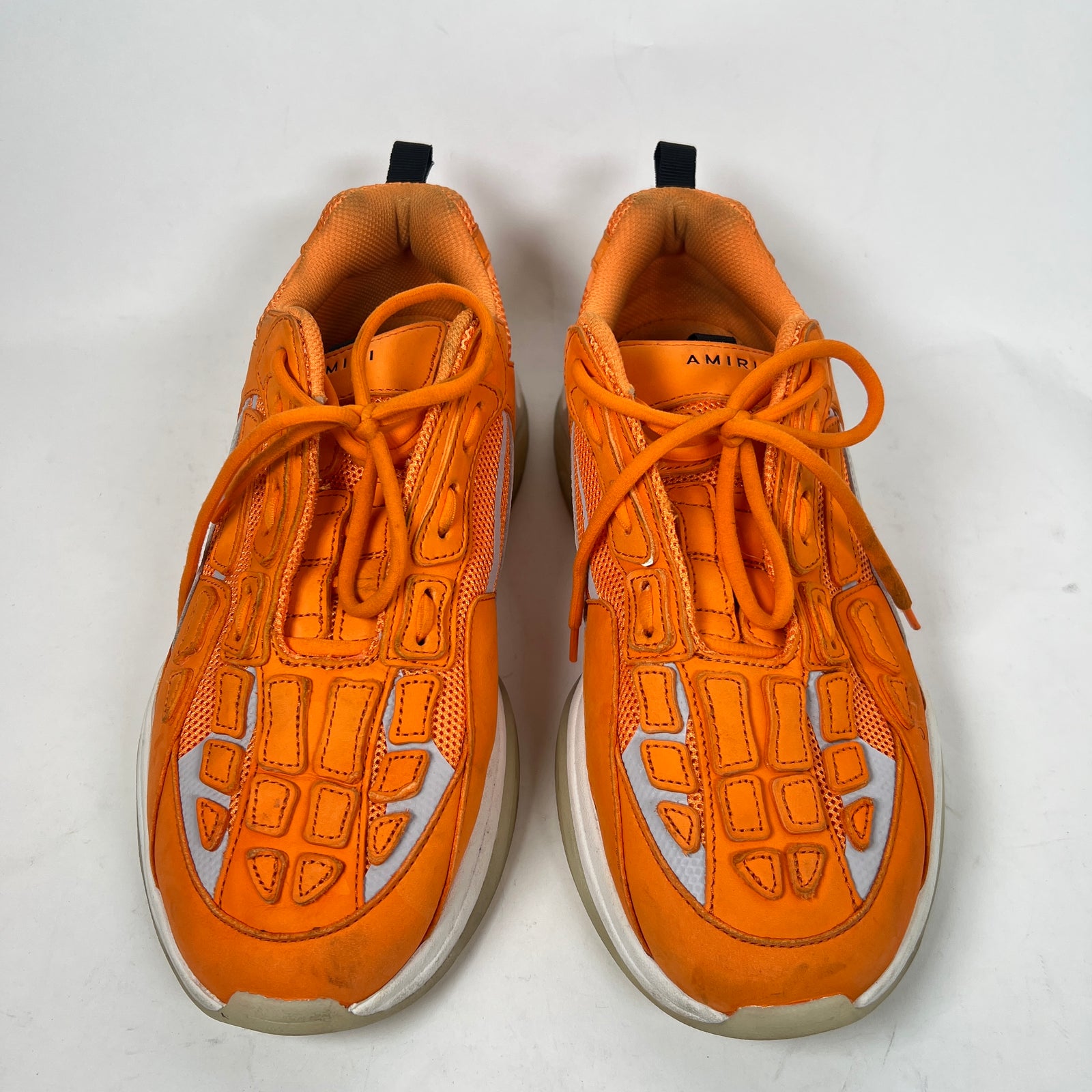Amiri Orange Bone Runner Size 44