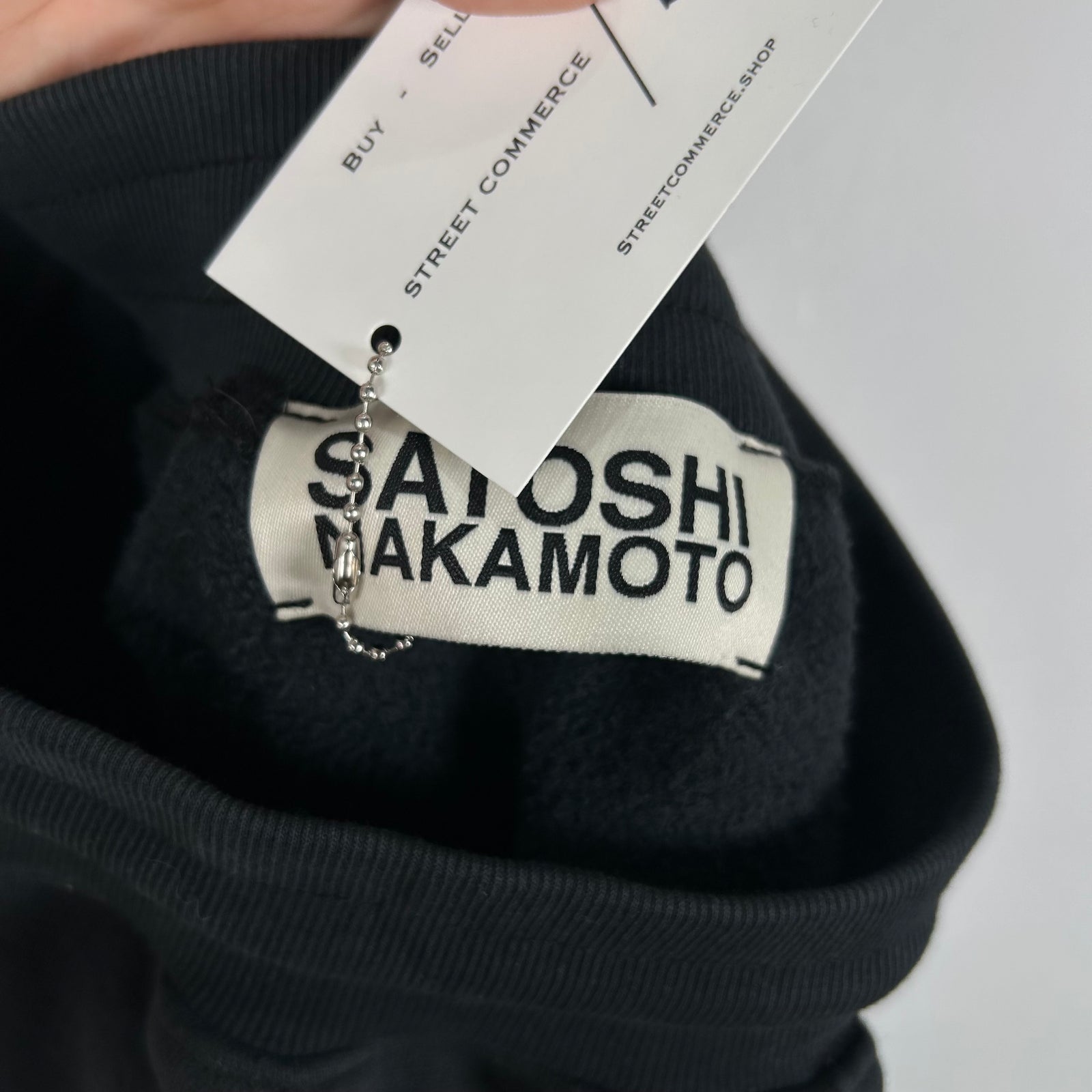 Satoshi Nakamoto Gemstone Logo Black Shorts Size L