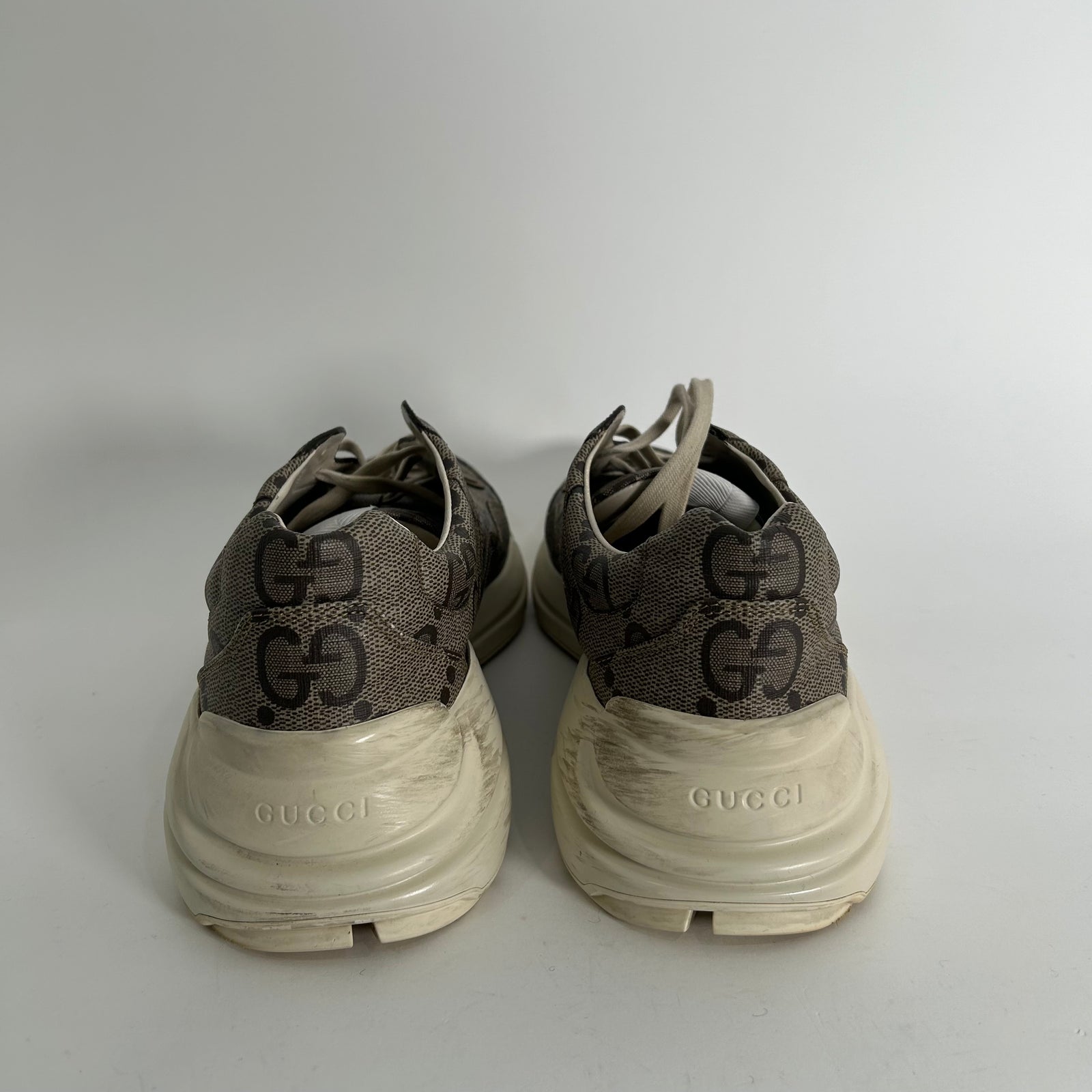 Gucci Rython Large GG Monogram Size 10.5
