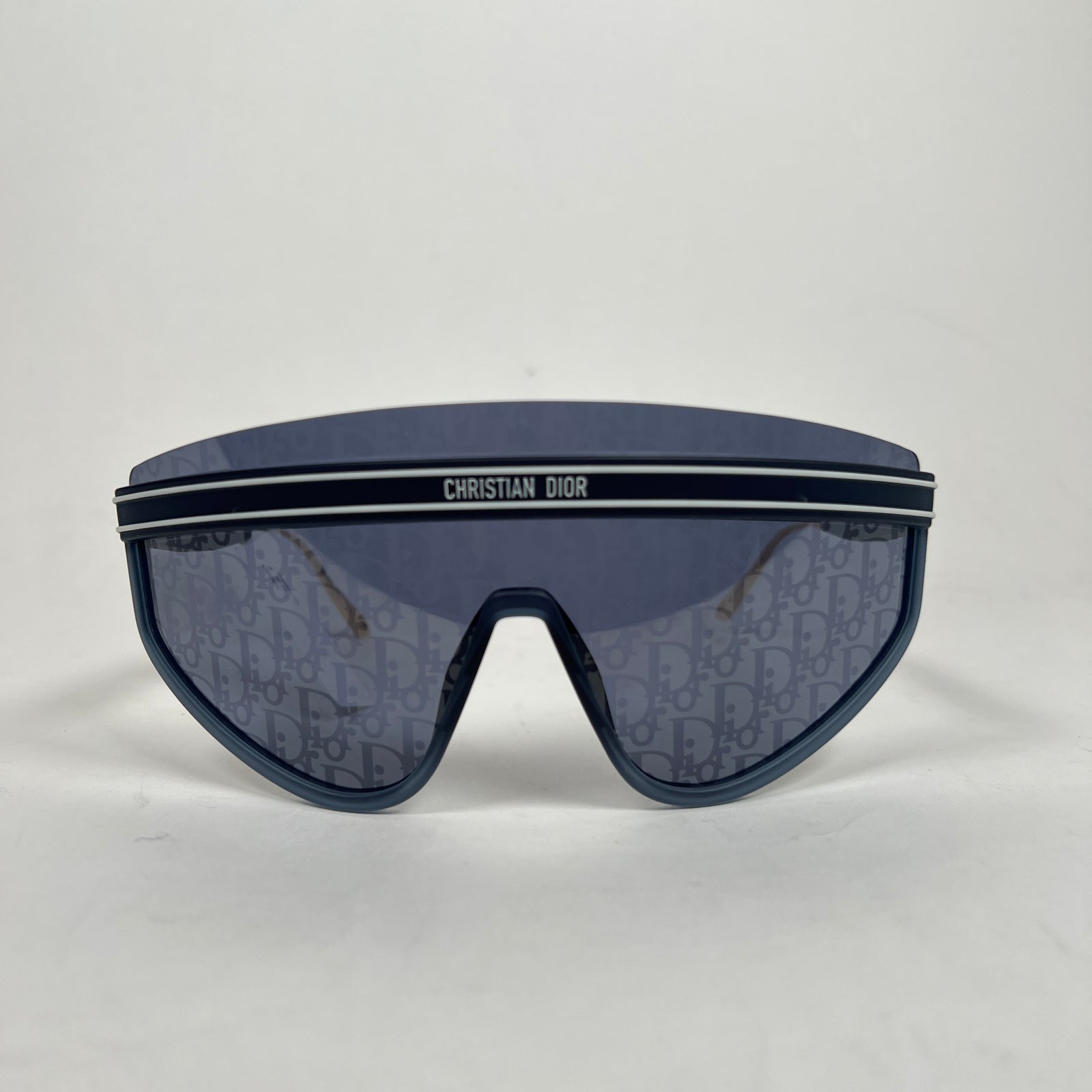 Dior Navy Oblique Shield Sunglasses