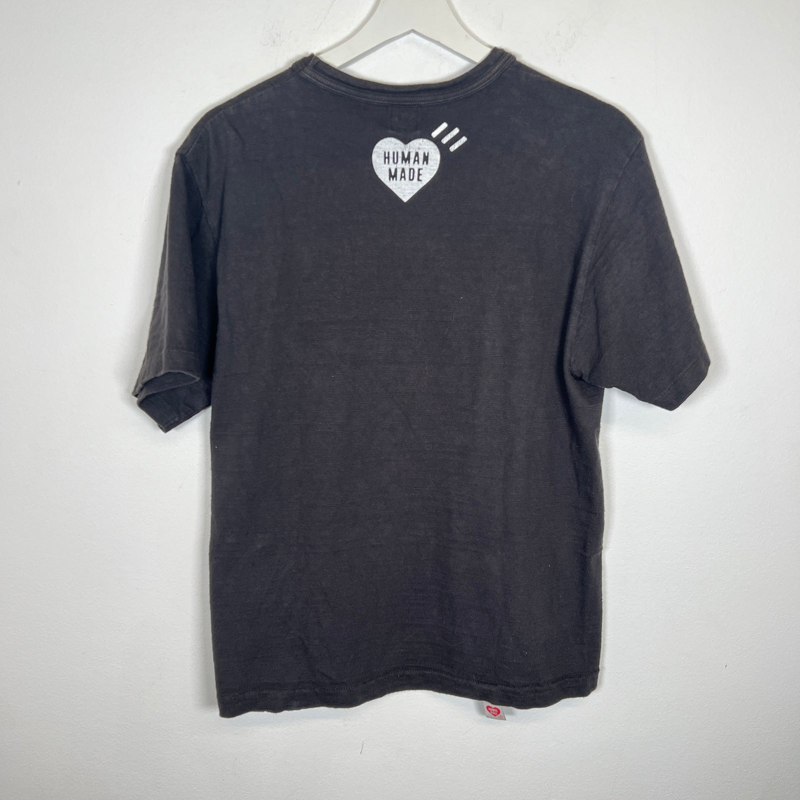 Human Made Black Heart Logo Tee Size M