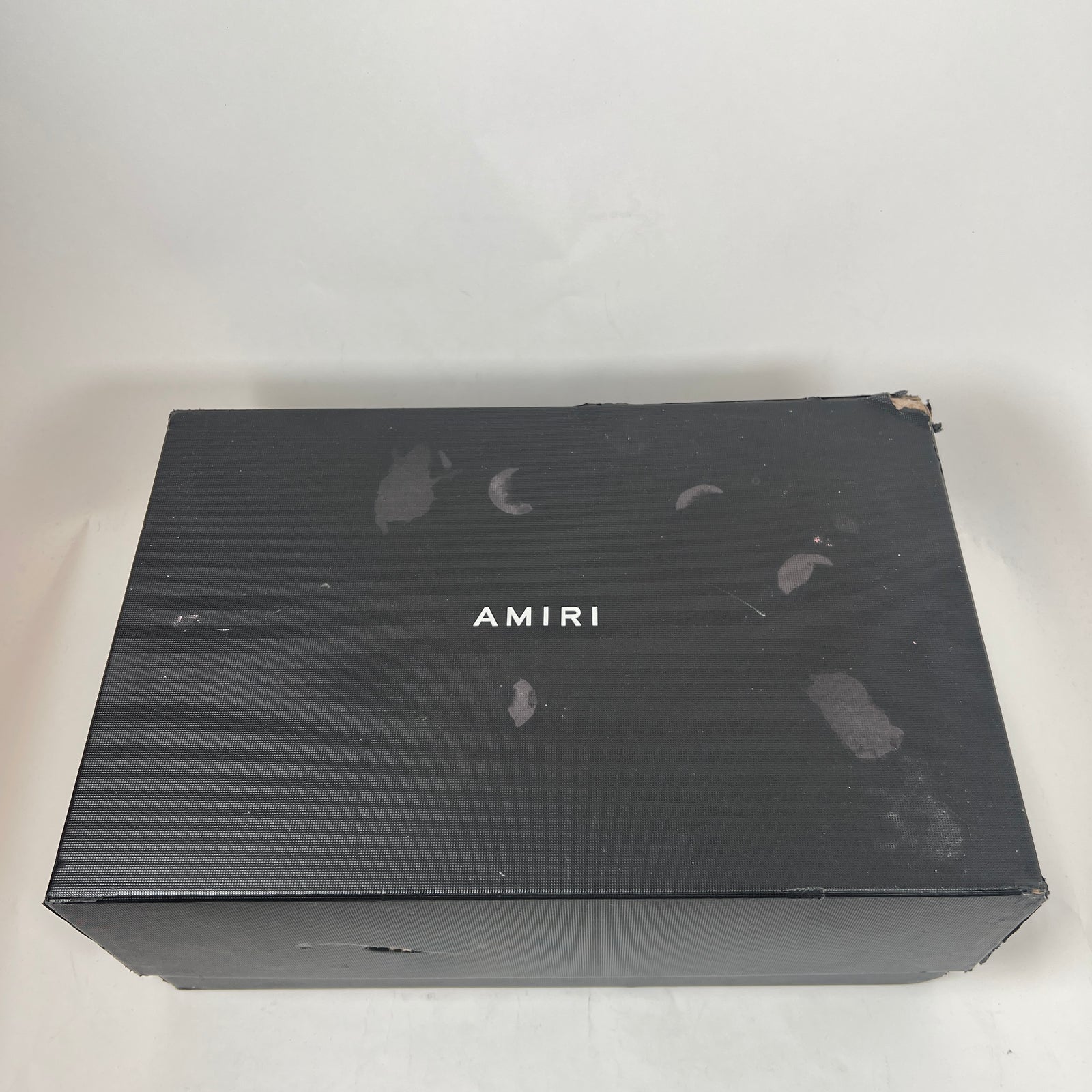 Amiri Black/White Skel Low Top Sneaker Size 41