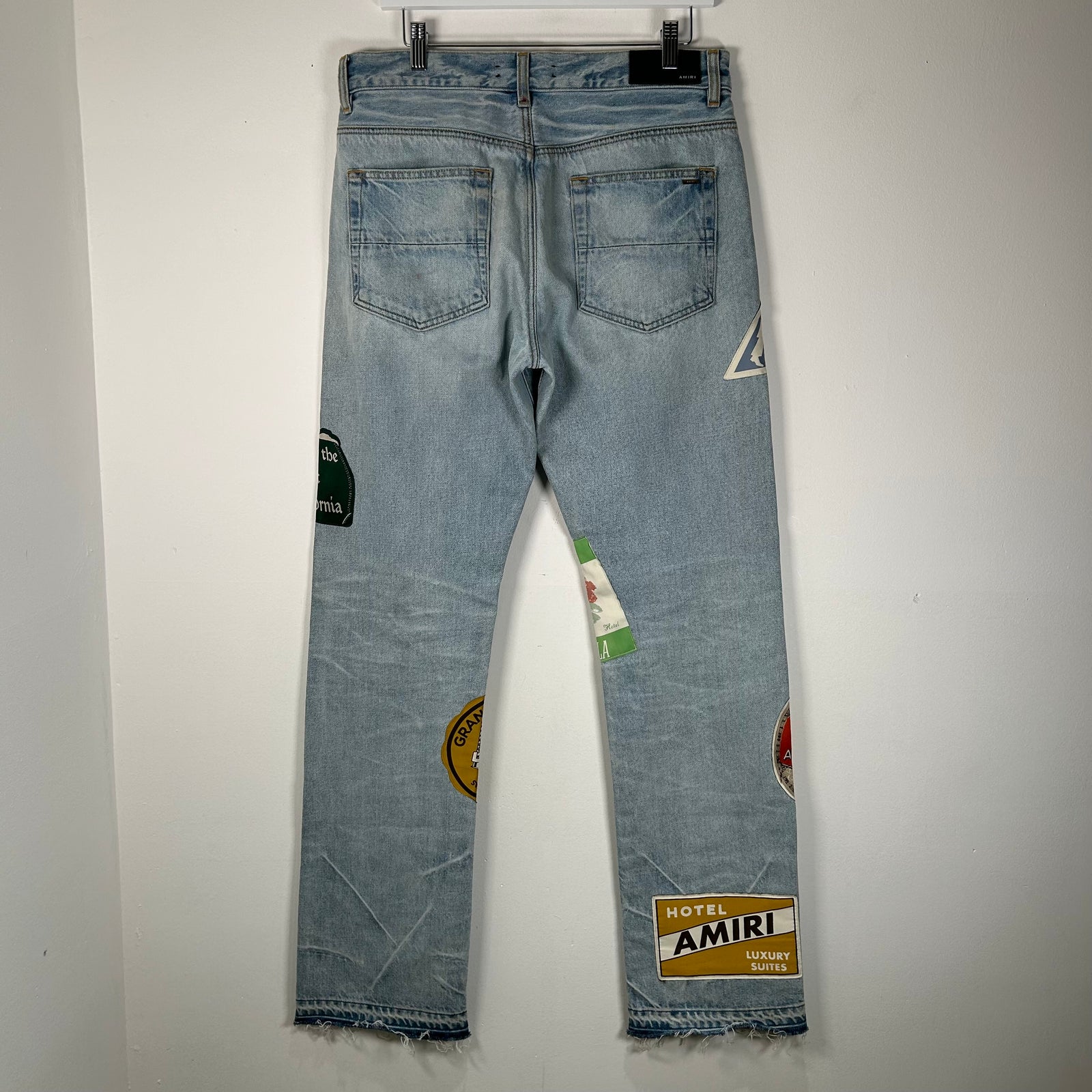 Amiri Travel Patch Jeans Size 30