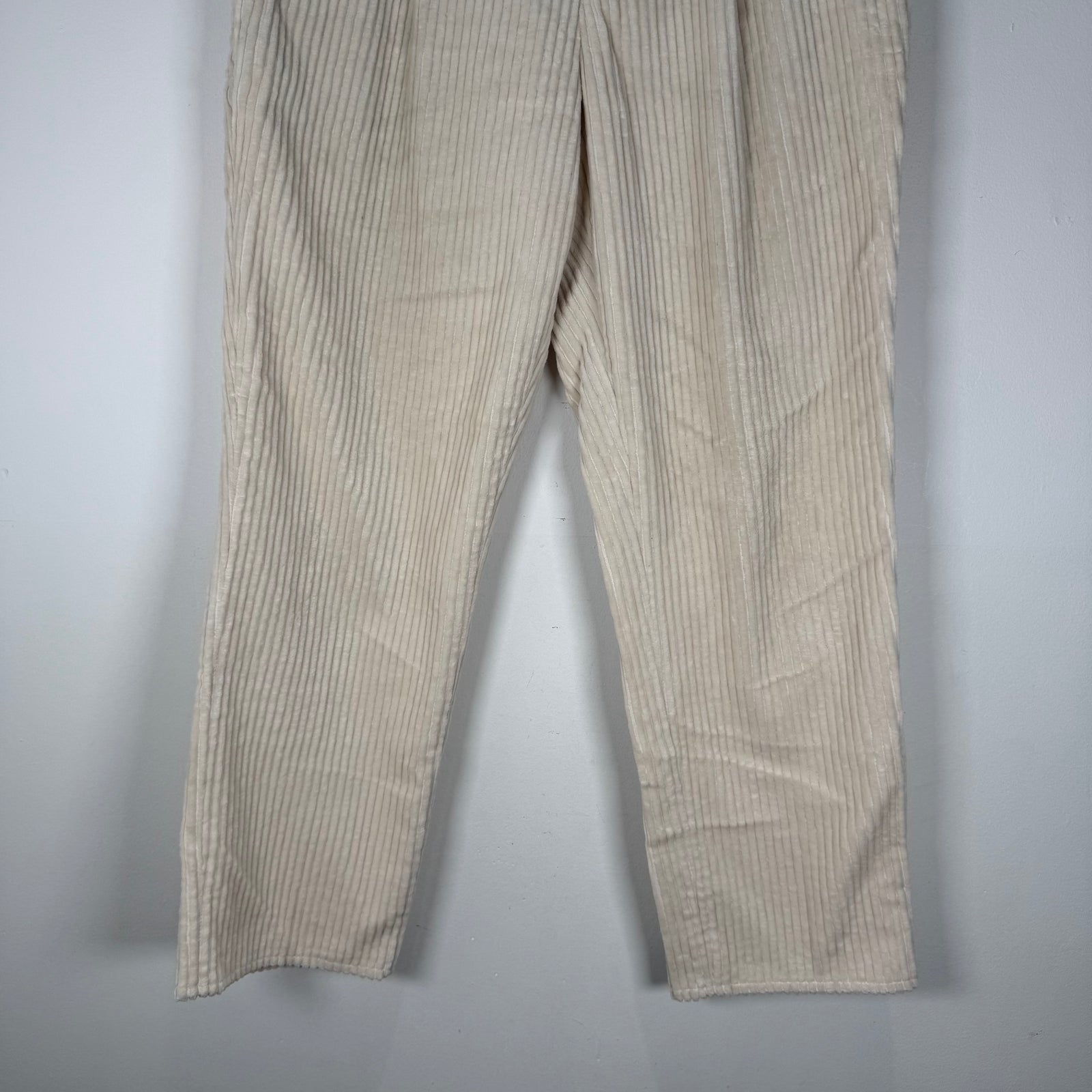 Brunello Cucinelli White Corduroy Slacks Size 31
