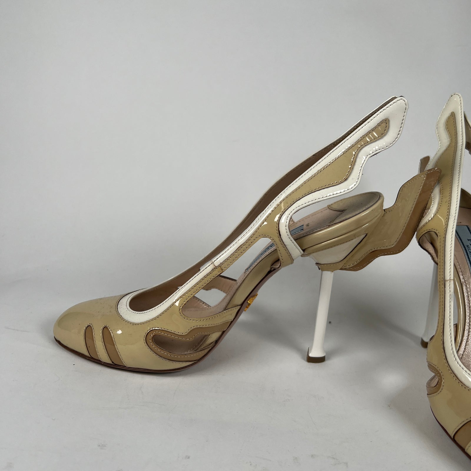 Prada Flame Heels Size 35.5