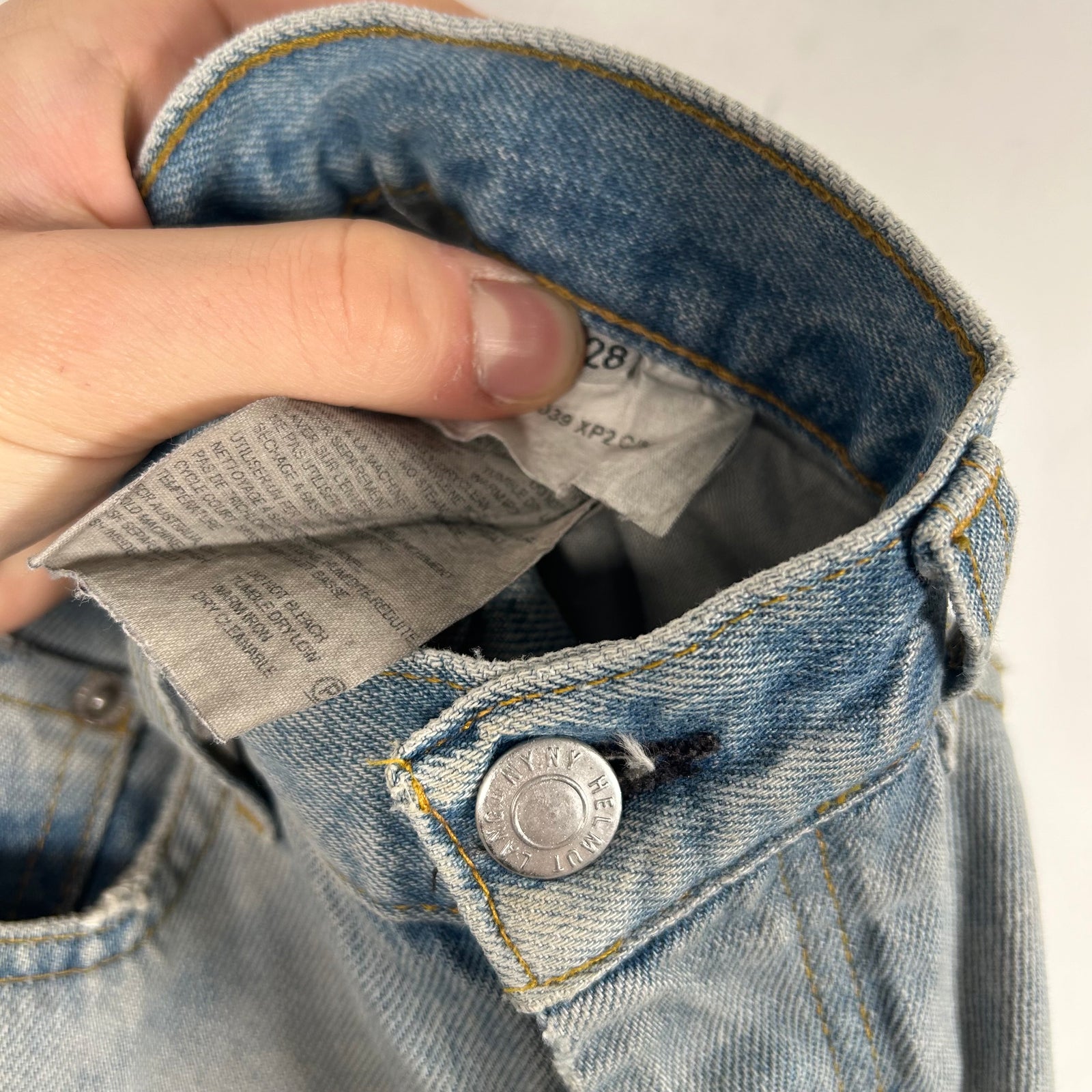 Helmut Lang Lightwash Jeans Size 28