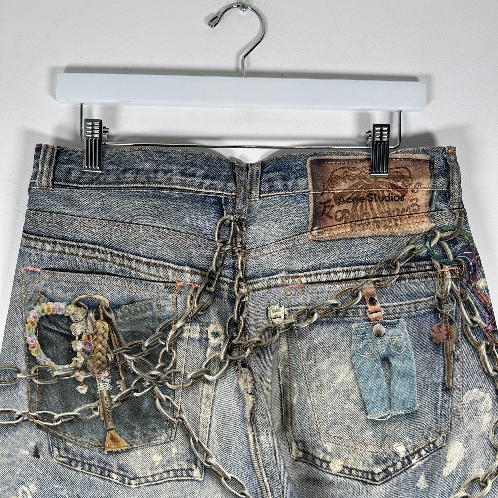 Acne Studios 1981 Trompe l'oeil Jeans Size 46