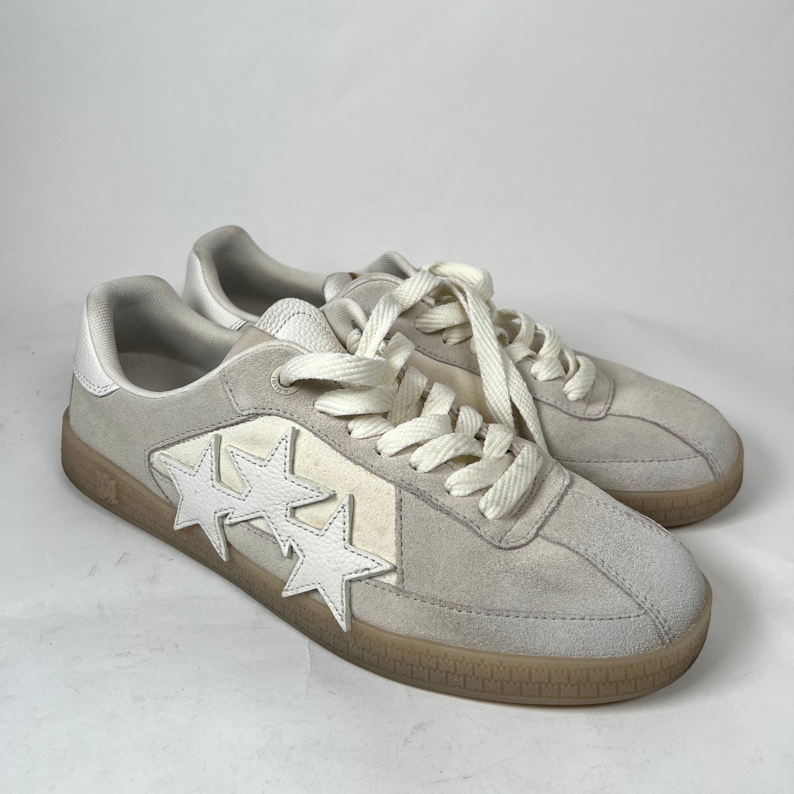 Amiri Birch Suede Pacific Stars Sneaker Size 43