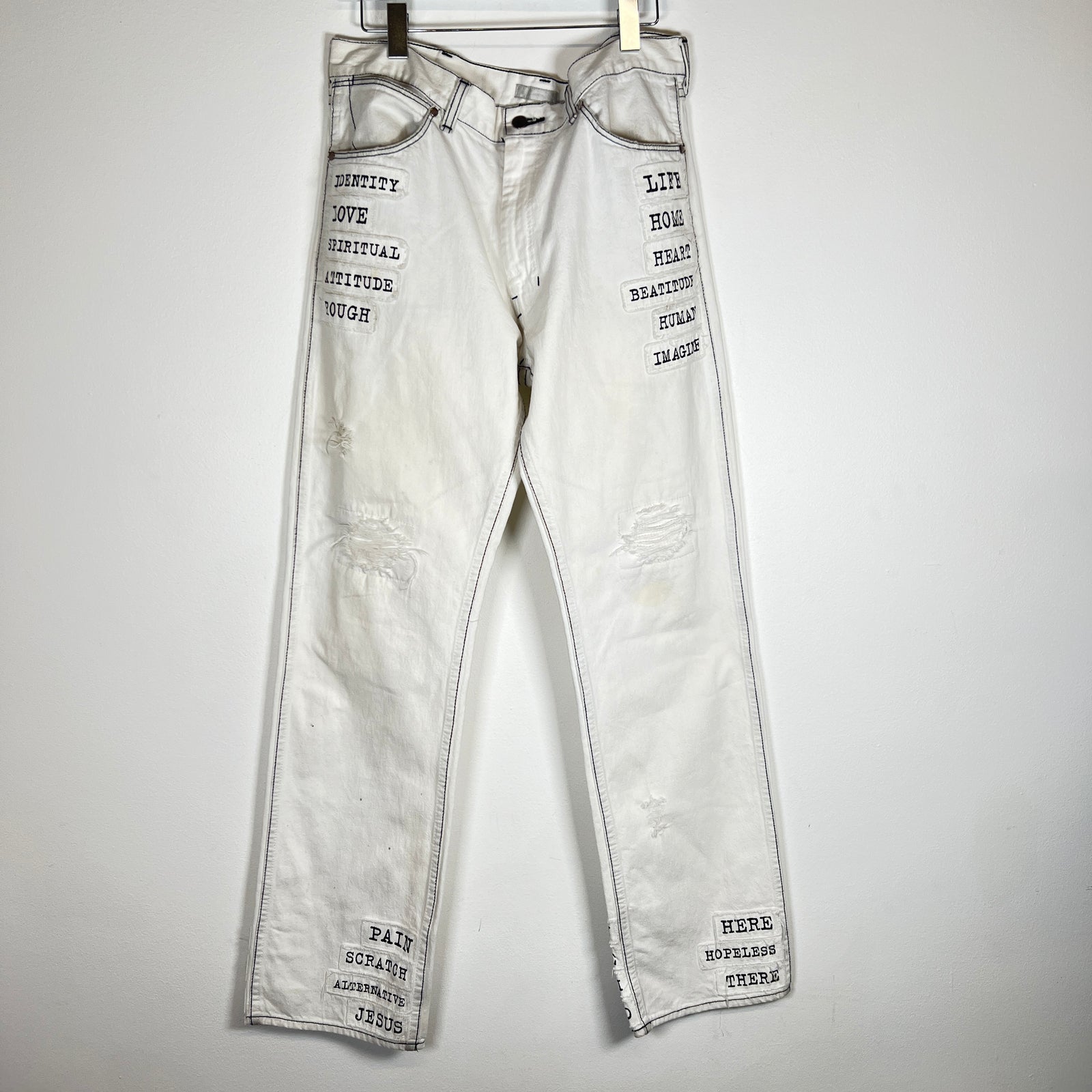 Number (N)ine Poem Jeans Size 3x32