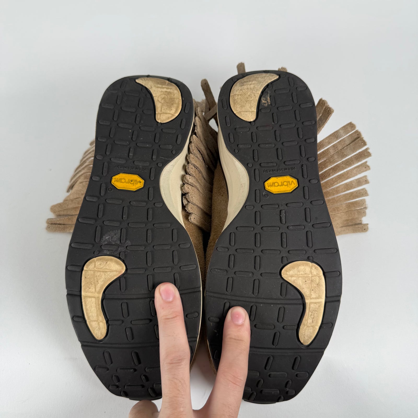 Visvim FBT Shaman Suede Sandals Size 8