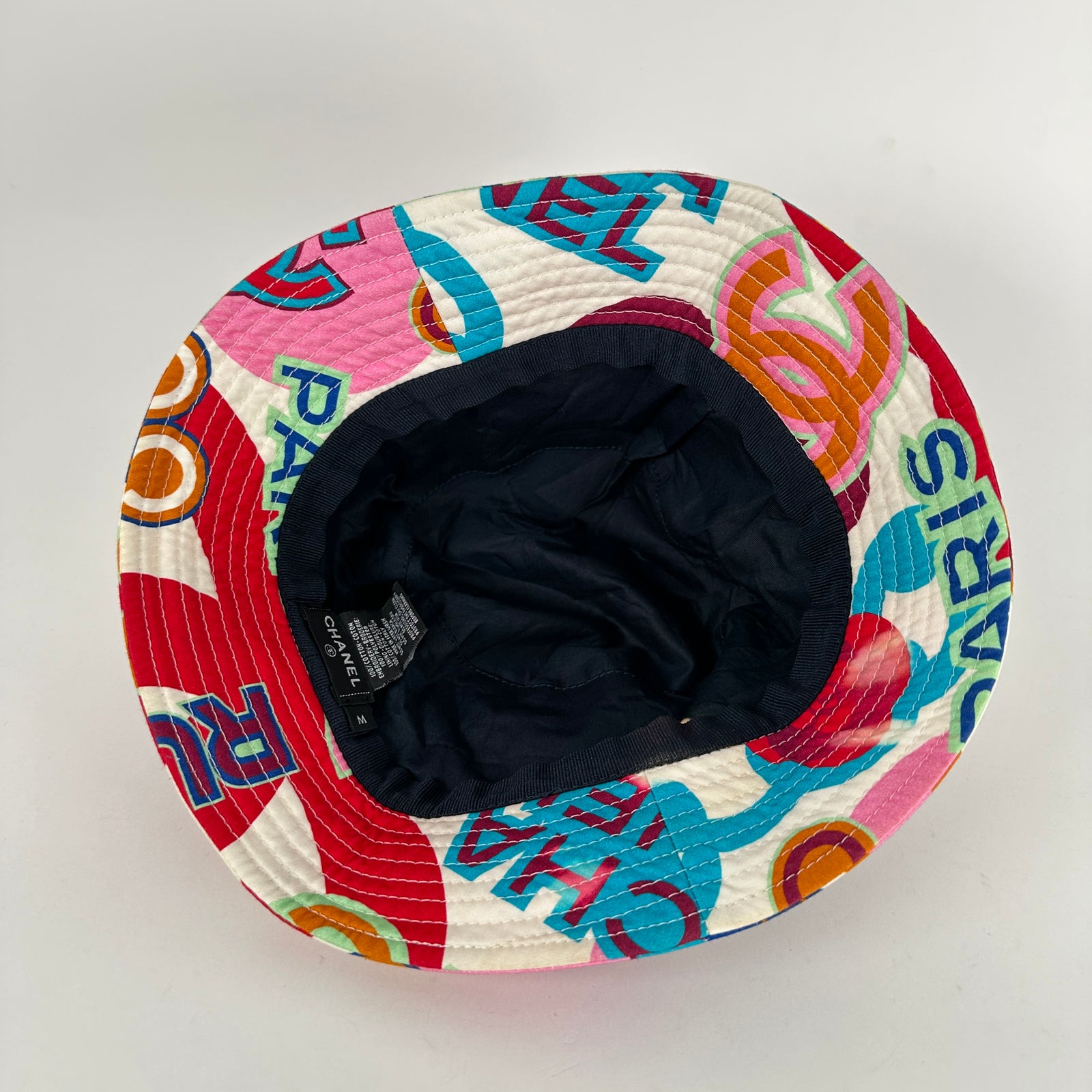 Chanel Multi-Logo Bucket Hat Size M