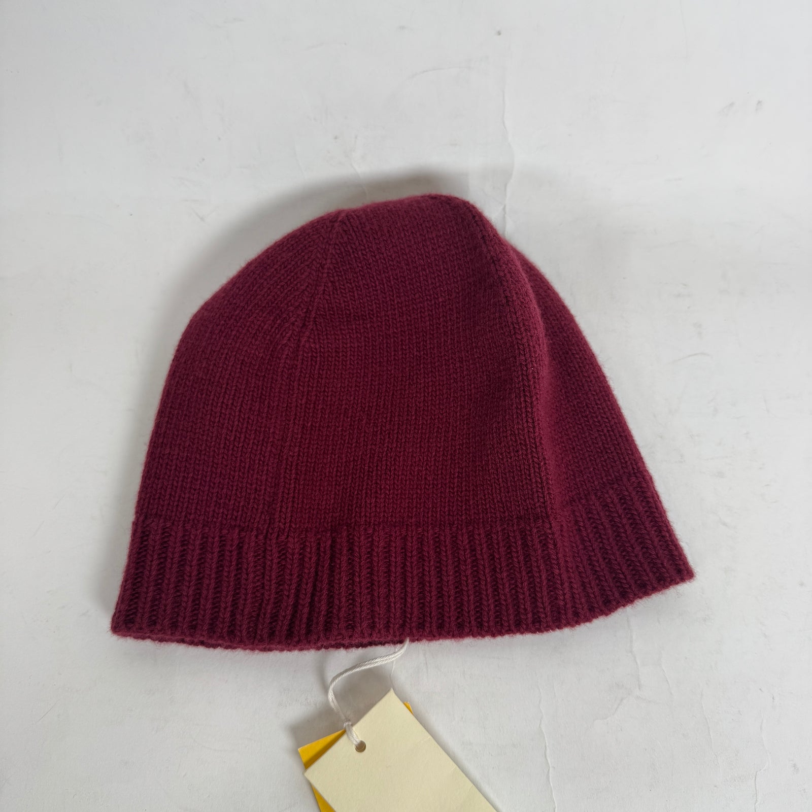 Marni Burgundy/Blue “Marni On Me” Logo Beanie