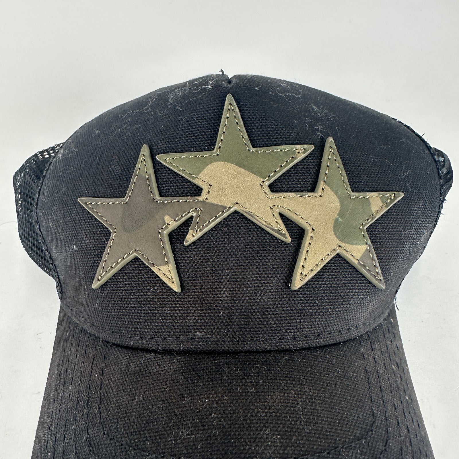 Amiri 3 Star Camo Hat