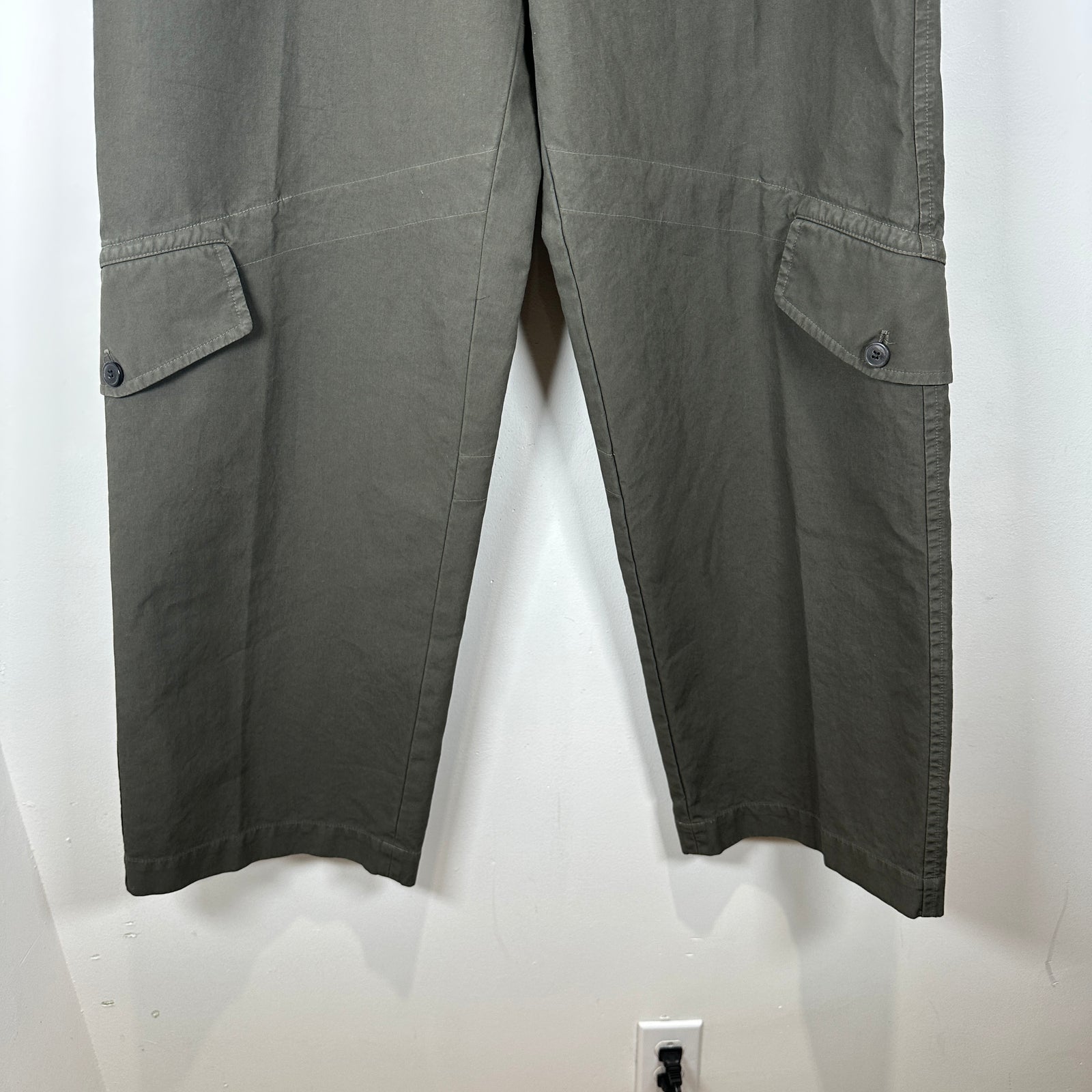 Dries Van Noten Wide Leg Cargo Pants Size 52