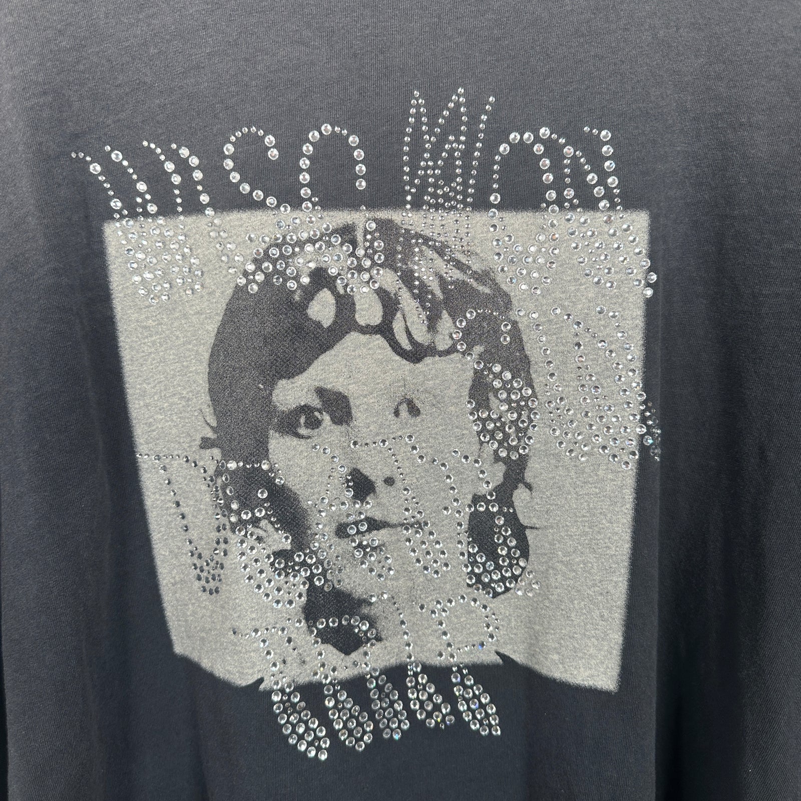 Paly Wisconsin Death Trip Crystal T-Shirt Size M