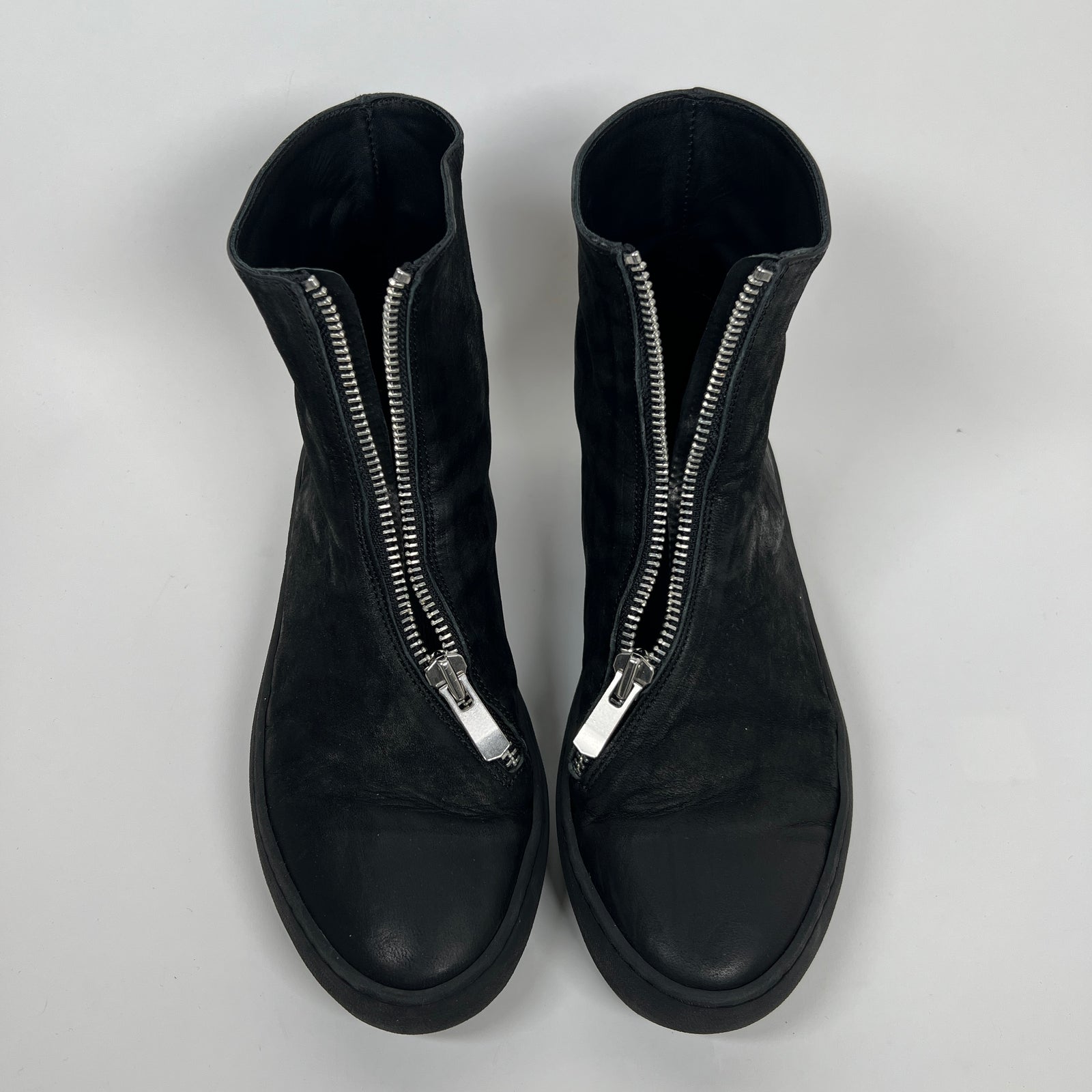 The Last Conspiracy Black Zip Boots Size 9