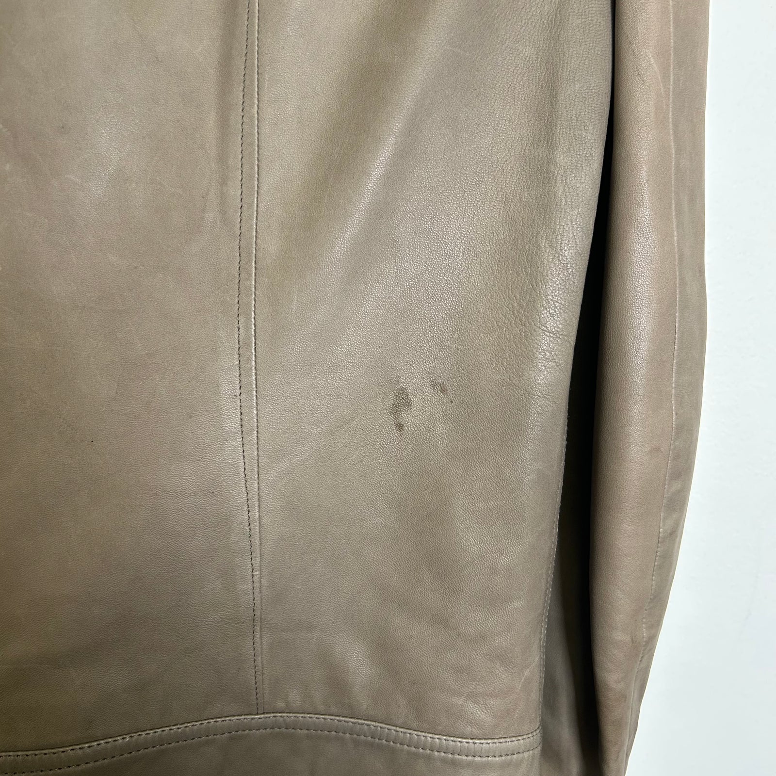 Rick Owens FW17 Lambskin Leather Jacket