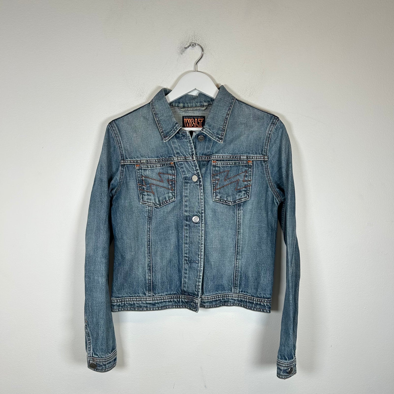 Walter Van Beirendonck Blue Denim Jacket Size S