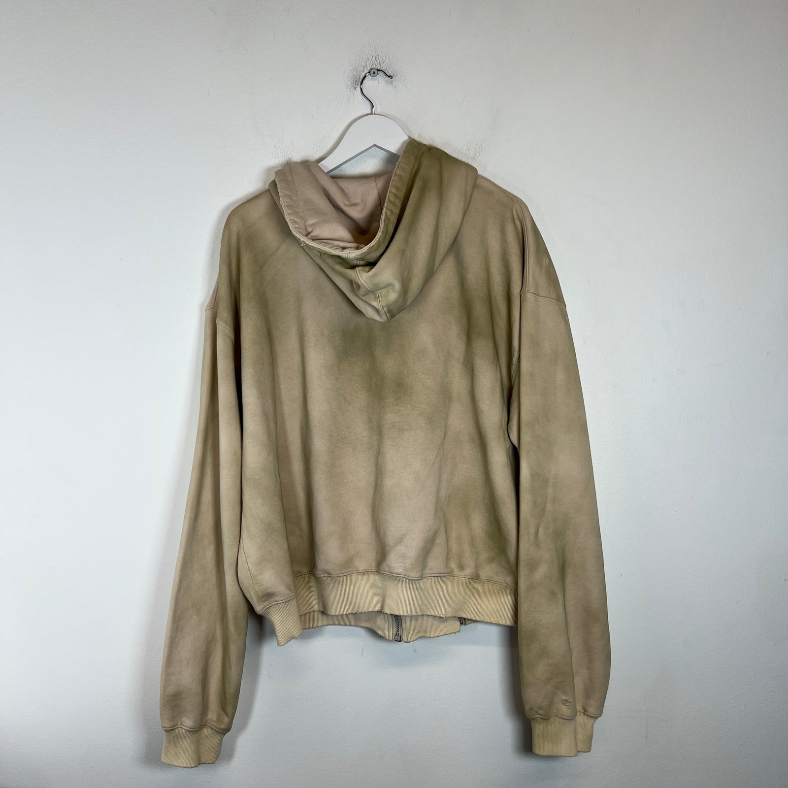 Vale Lives Cream Track Zip Up Size L
