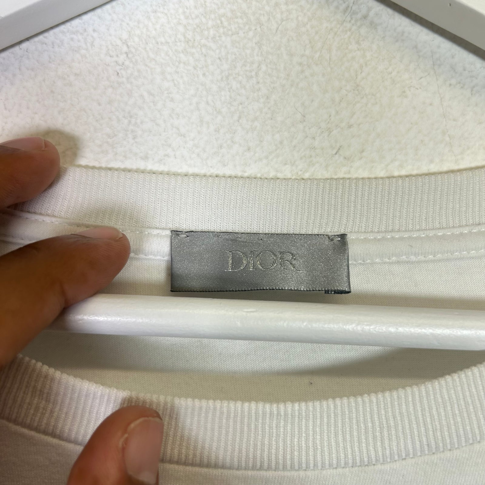Dior x Kaws SS19 Bee Embroidered Logo T-Shirt