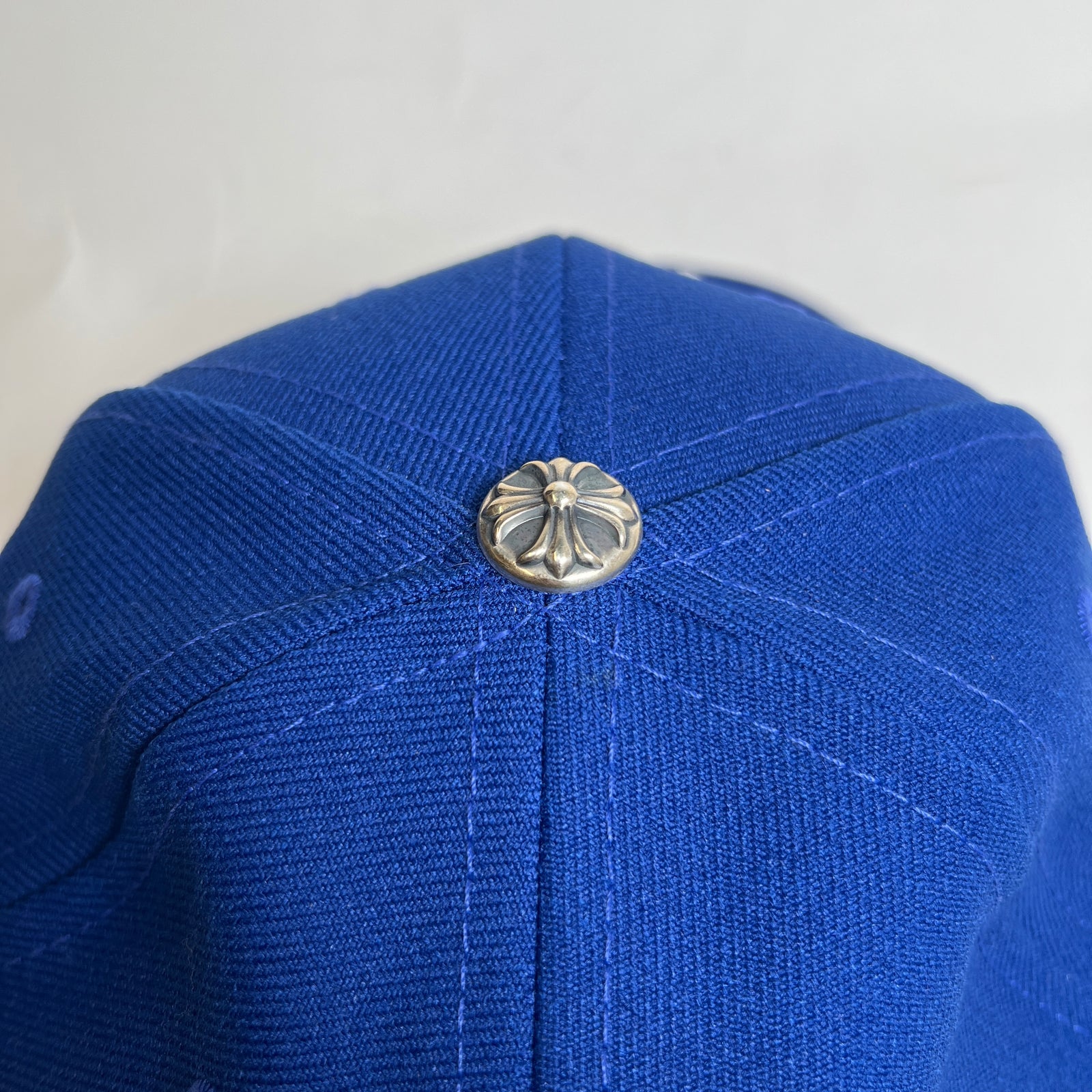 Chrome Hearts Blue/White CH Baseball Hat